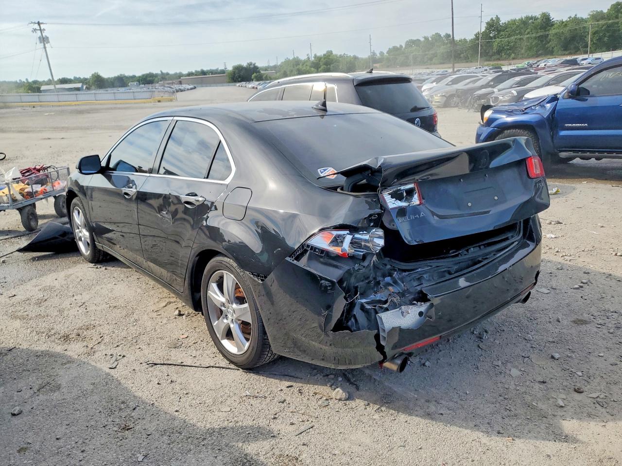 2012 Acura Tsx Black vin: JH4CU2F45CC010600