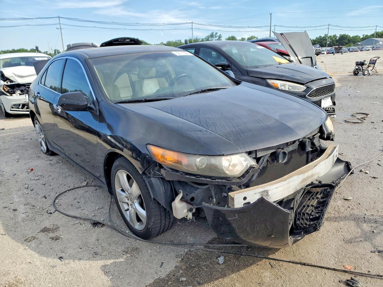 2012 Acura Tsx Black vin: JH4CU2F45CC010600