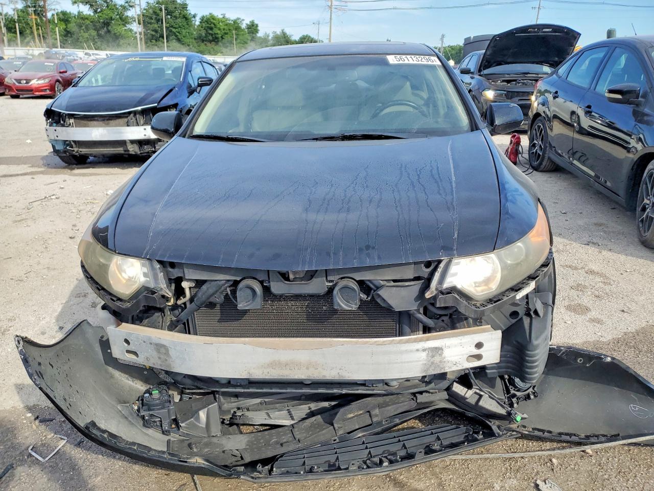 2012 Acura Tsx Black vin: JH4CU2F45CC010600