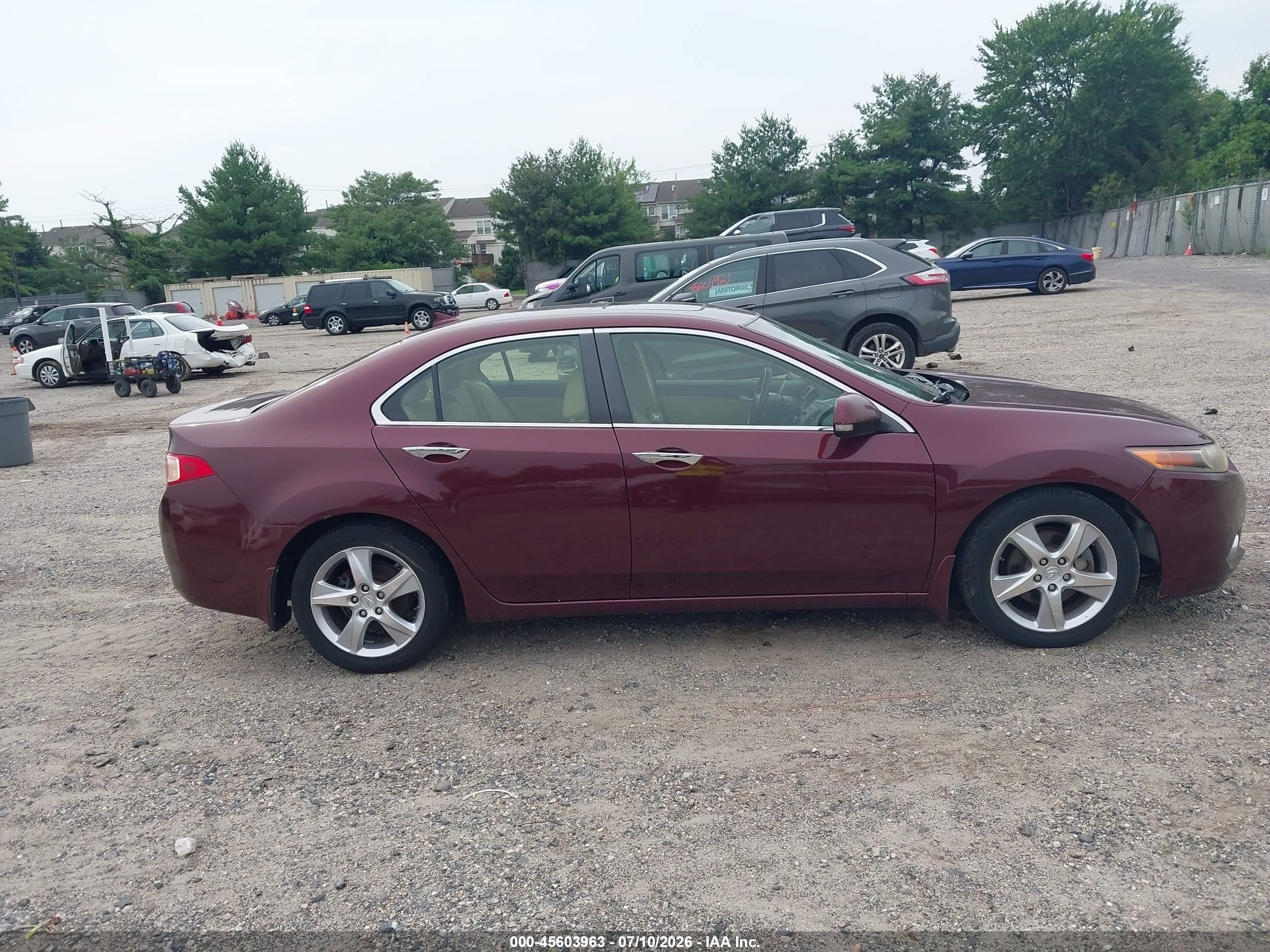 2012 Acura Tsx 2.4 Burgundy vin: JH4CU2F45CC014727