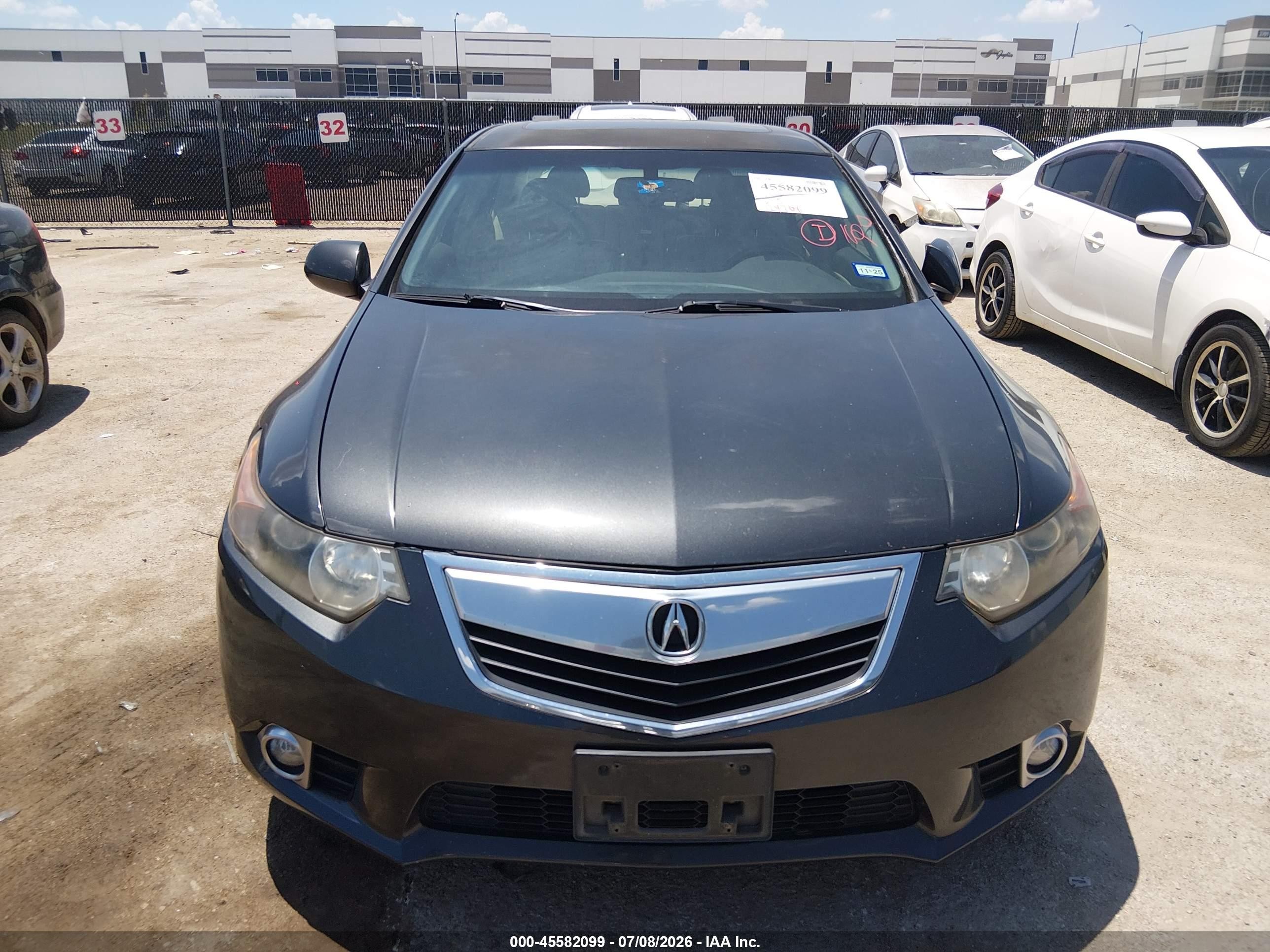 2014 Acura Tsx 2.4 Серый vin: JH4CU2F45EC003844