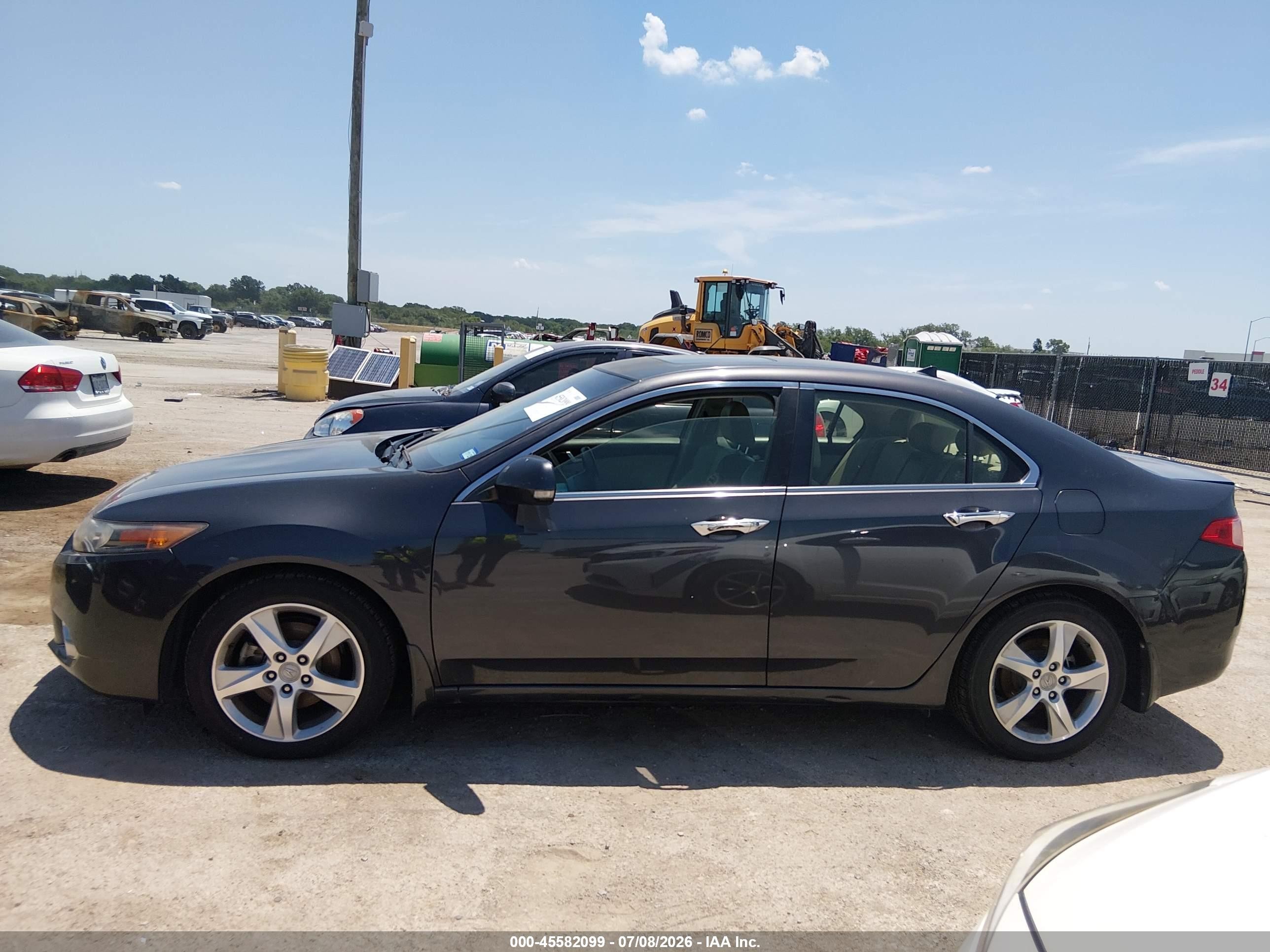 2014 Acura Tsx 2.4 Серый vin: JH4CU2F45EC003844