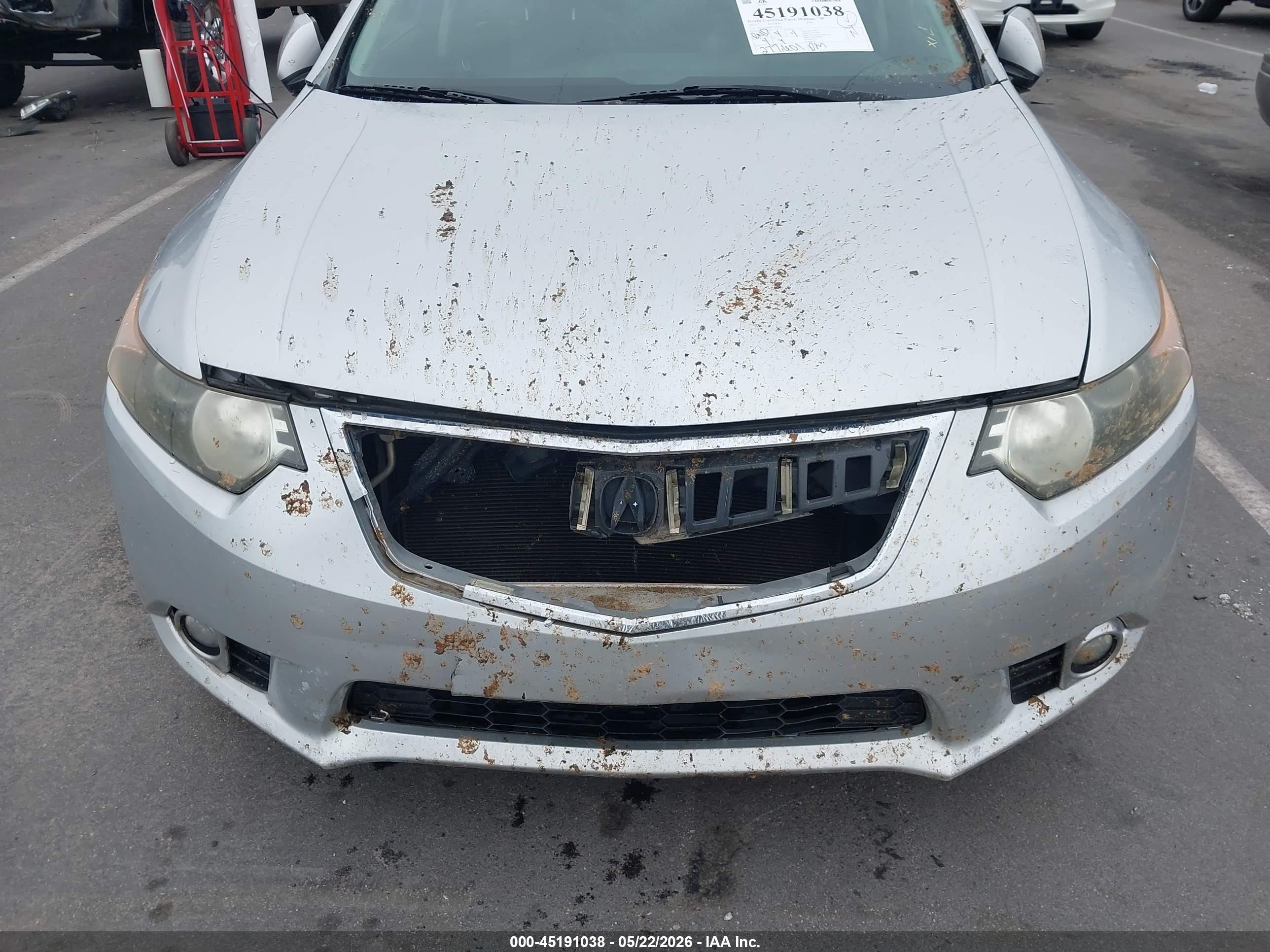 2012 Acura Tsx 2.4 Silver vin: JH4CU2F46CC009925