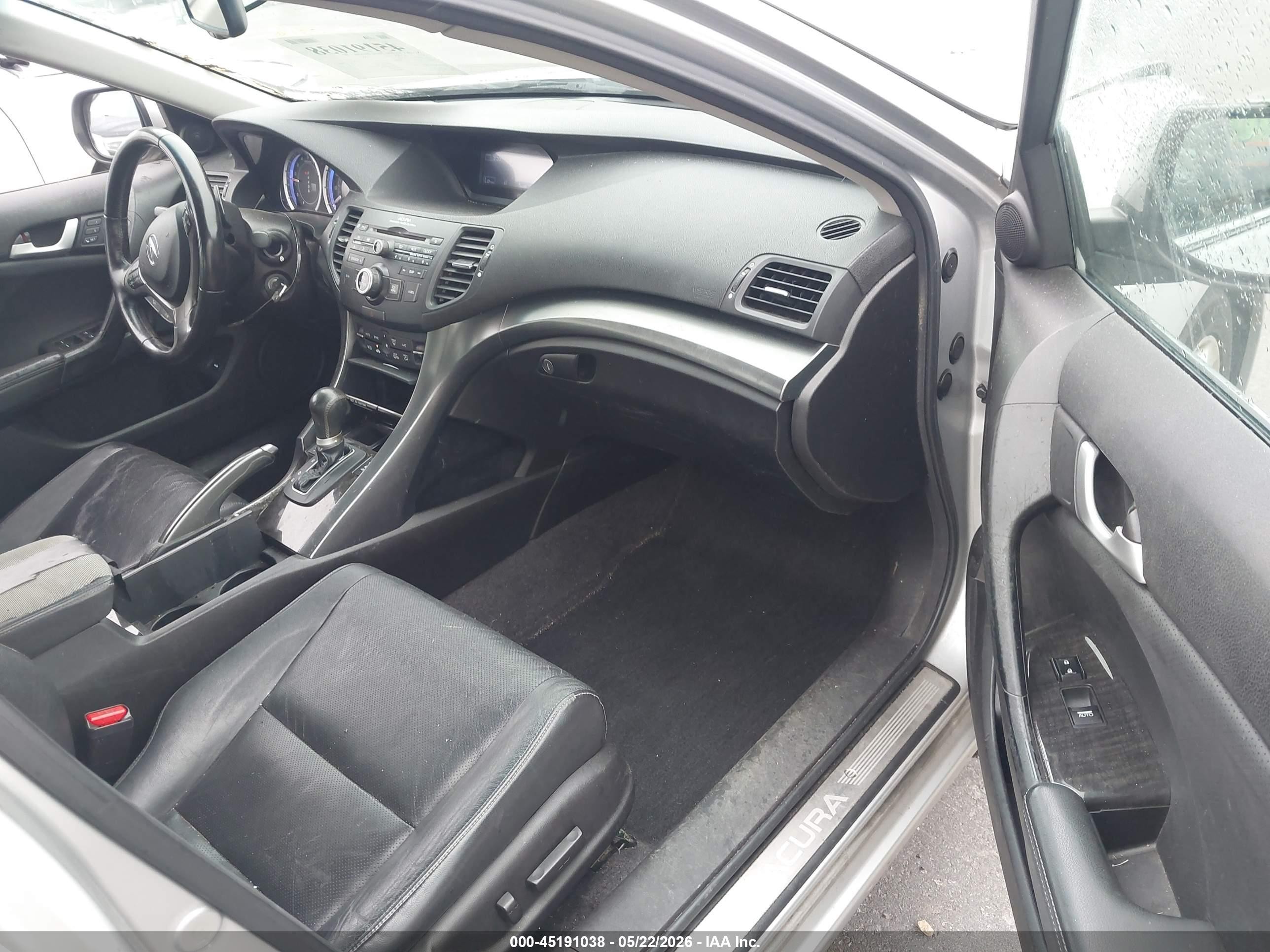 2012 Acura Tsx 2.4 Silver vin: JH4CU2F46CC009925
