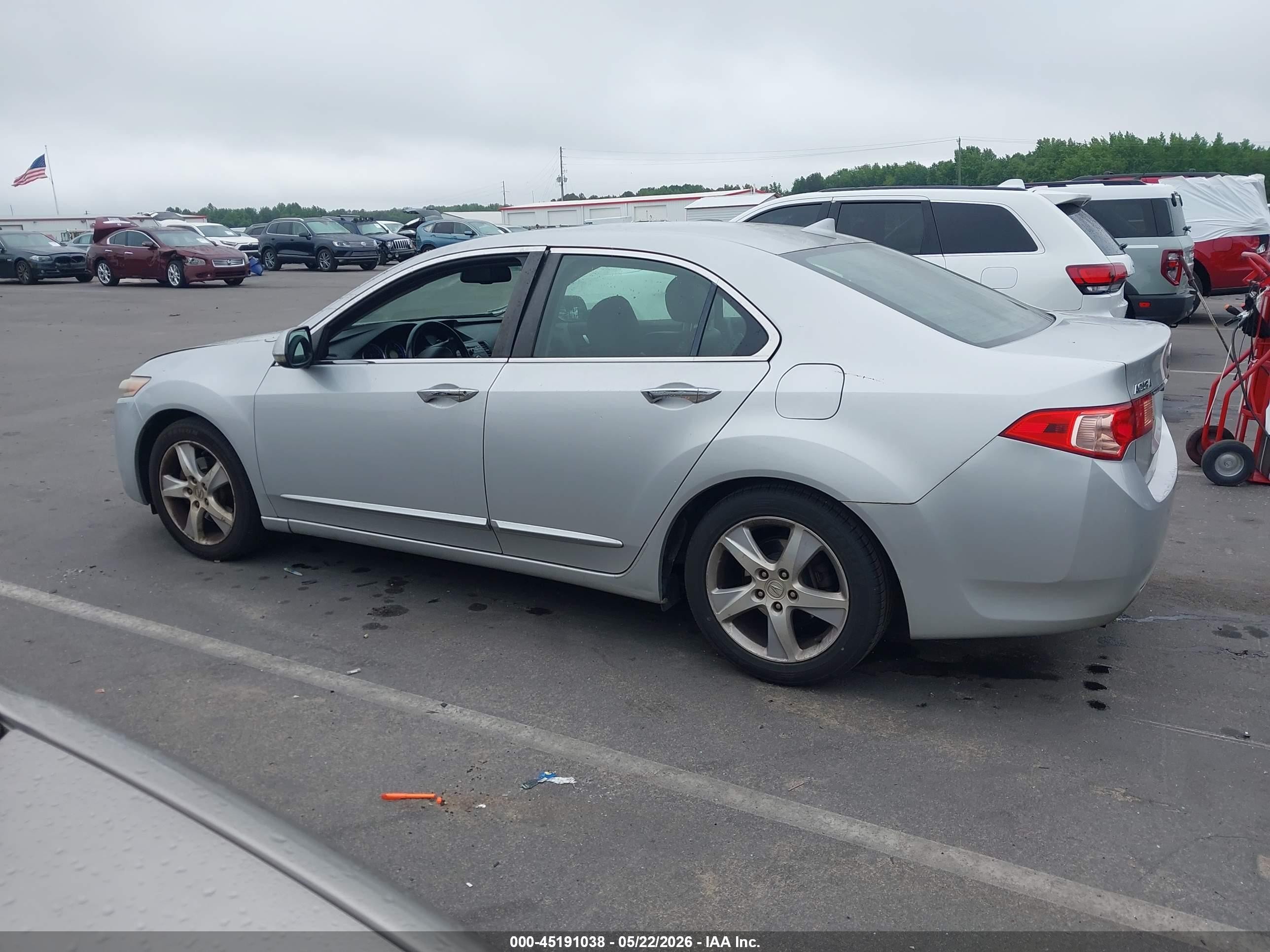 2012 Acura Tsx 2.4 Silver vin: JH4CU2F46CC009925