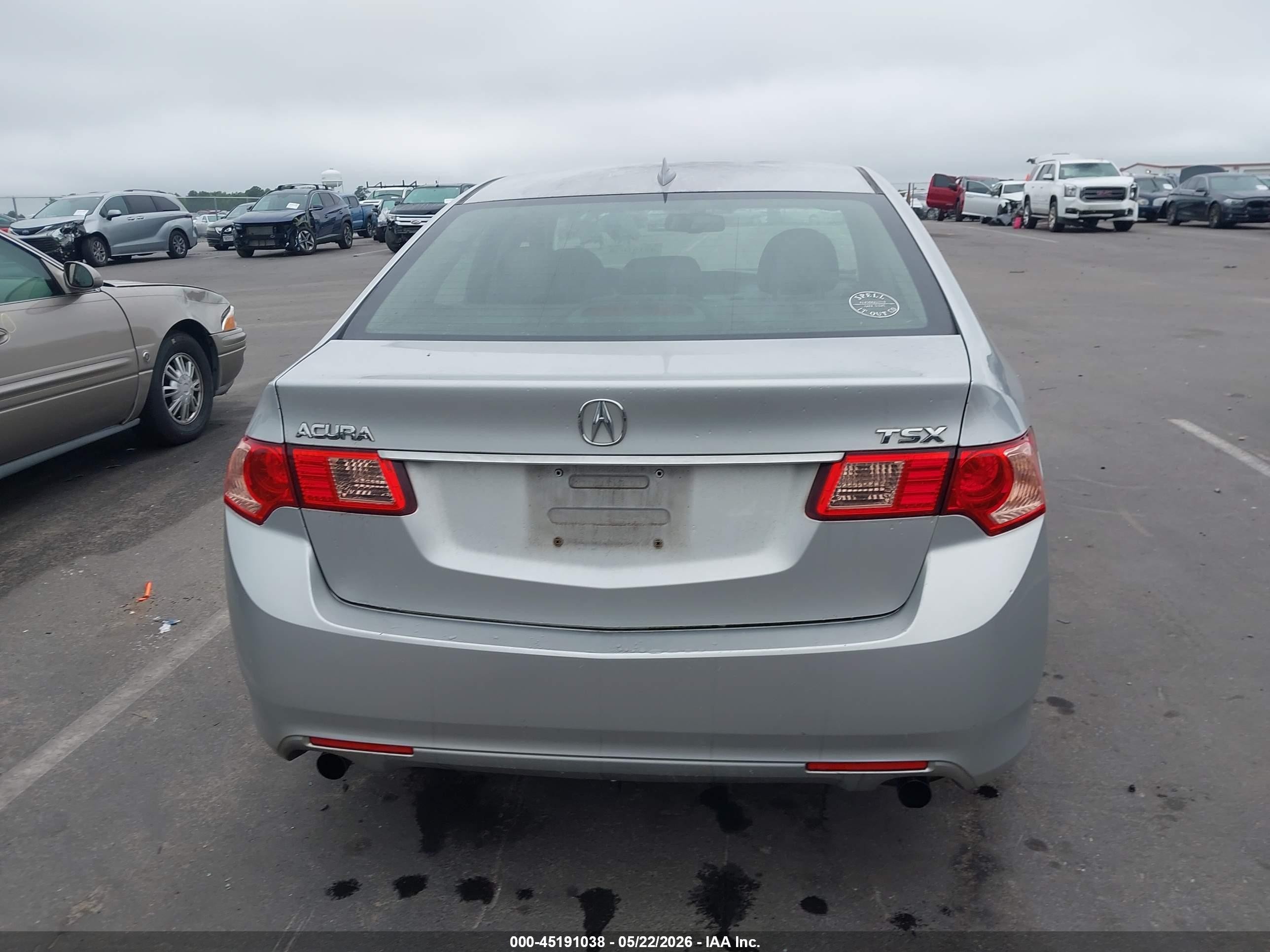 2012 Acura Tsx 2.4 Silver vin: JH4CU2F46CC009925