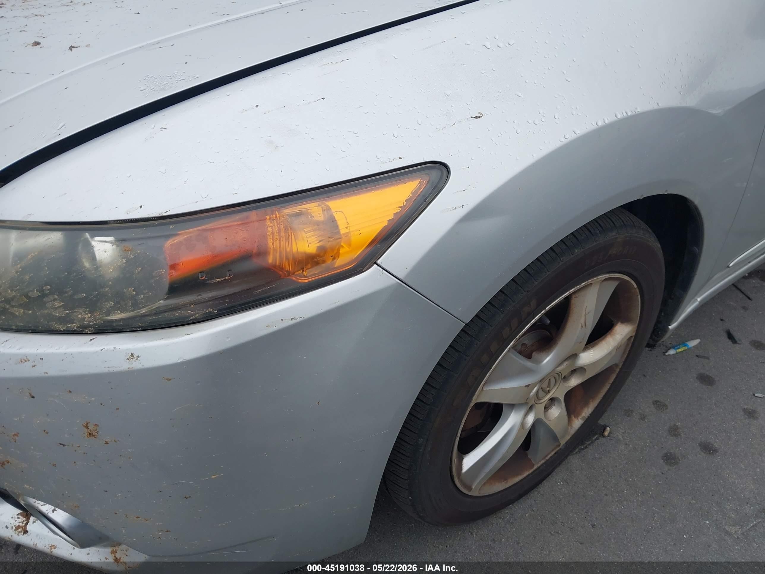 2012 Acura Tsx 2.4 Silver vin: JH4CU2F46CC009925