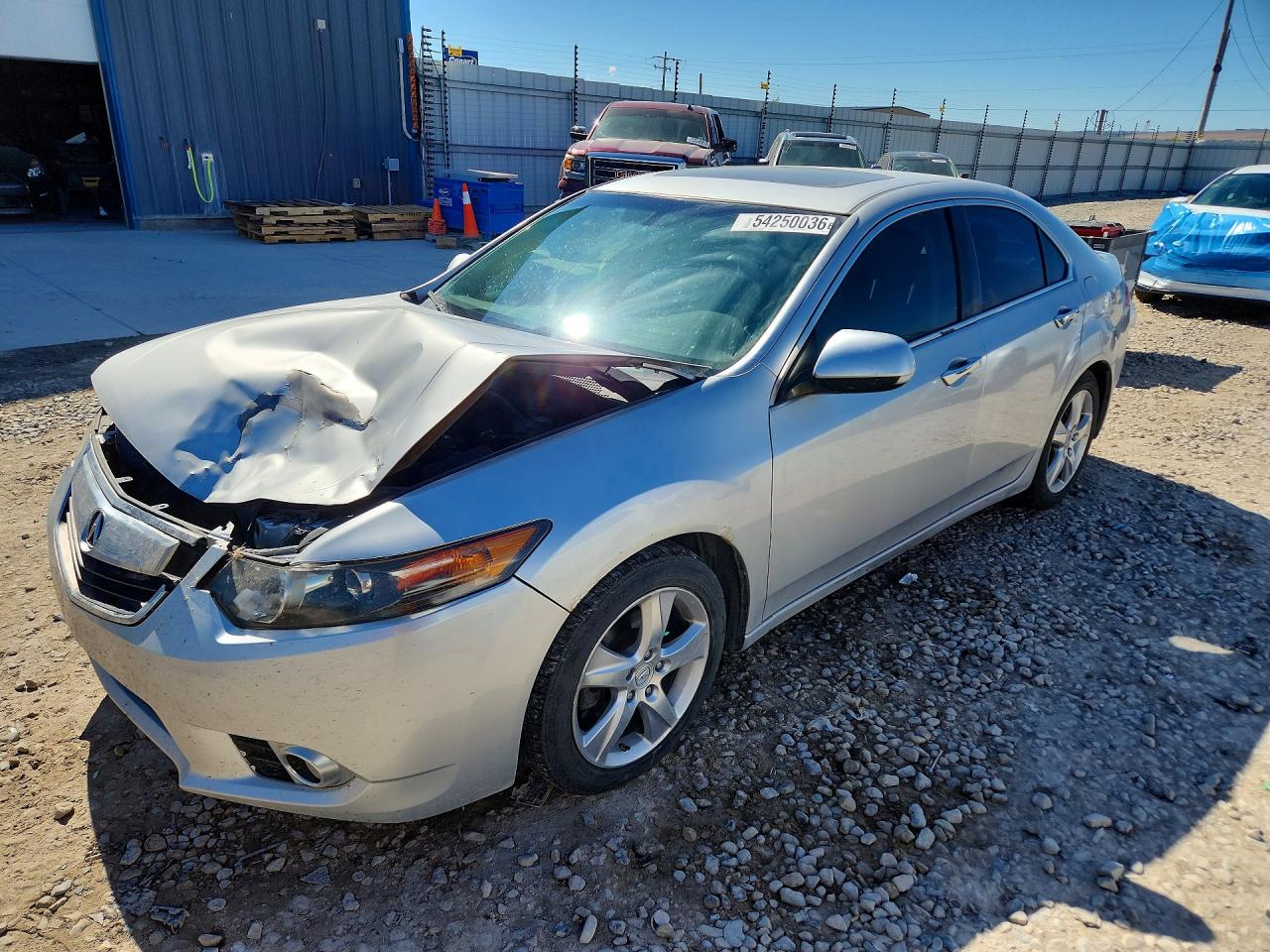2012 Acura Tsx Silver vin: JH4CU2F46CC012730