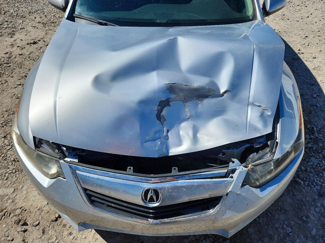2012 Acura Tsx Silver vin: JH4CU2F46CC012730