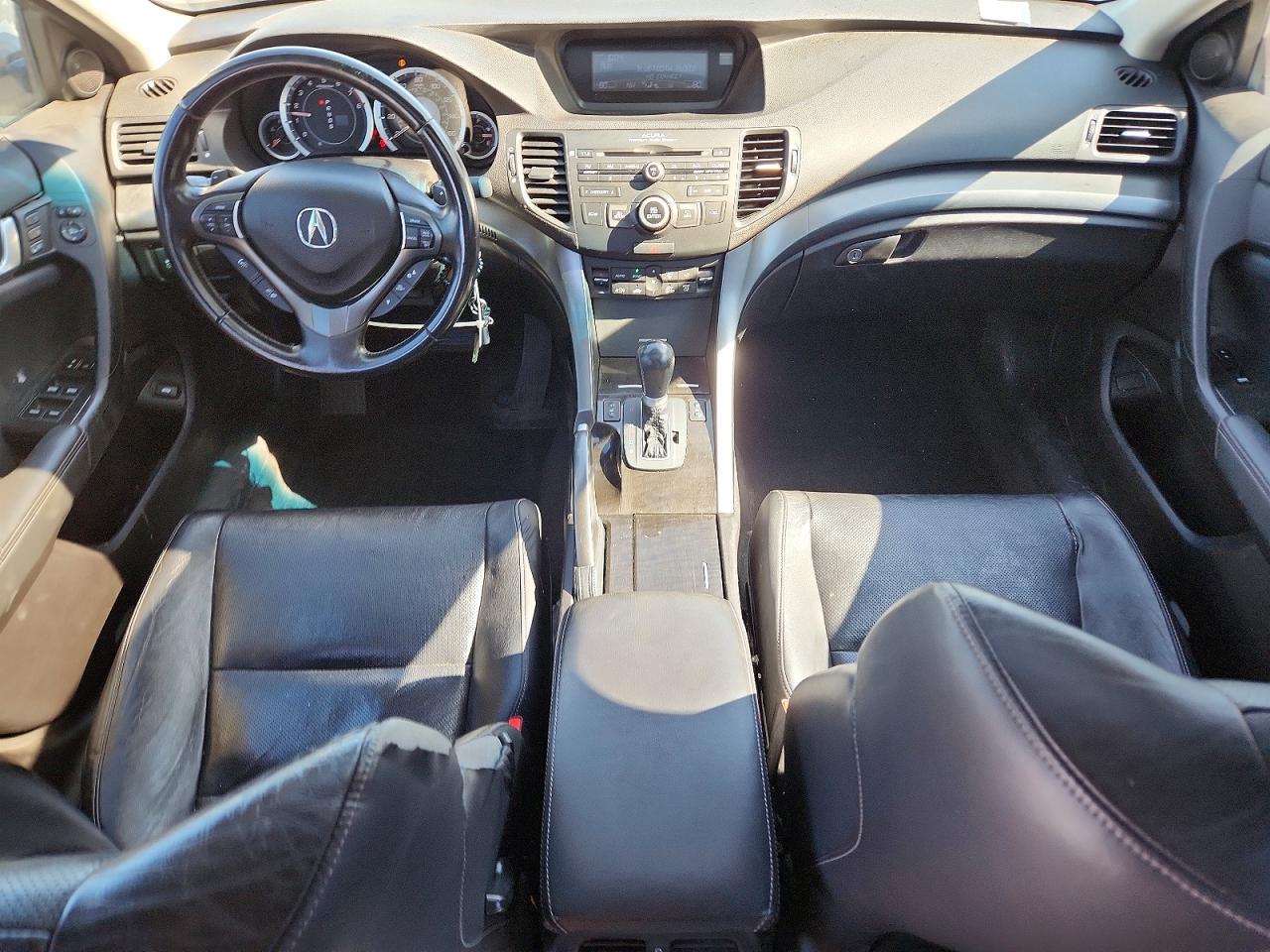 2012 Acura Tsx Silver vin: JH4CU2F46CC012730