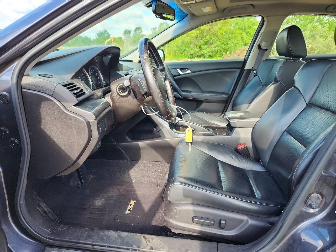 2012 Acura Tsx Black vin: JH4CU2F46CC013229