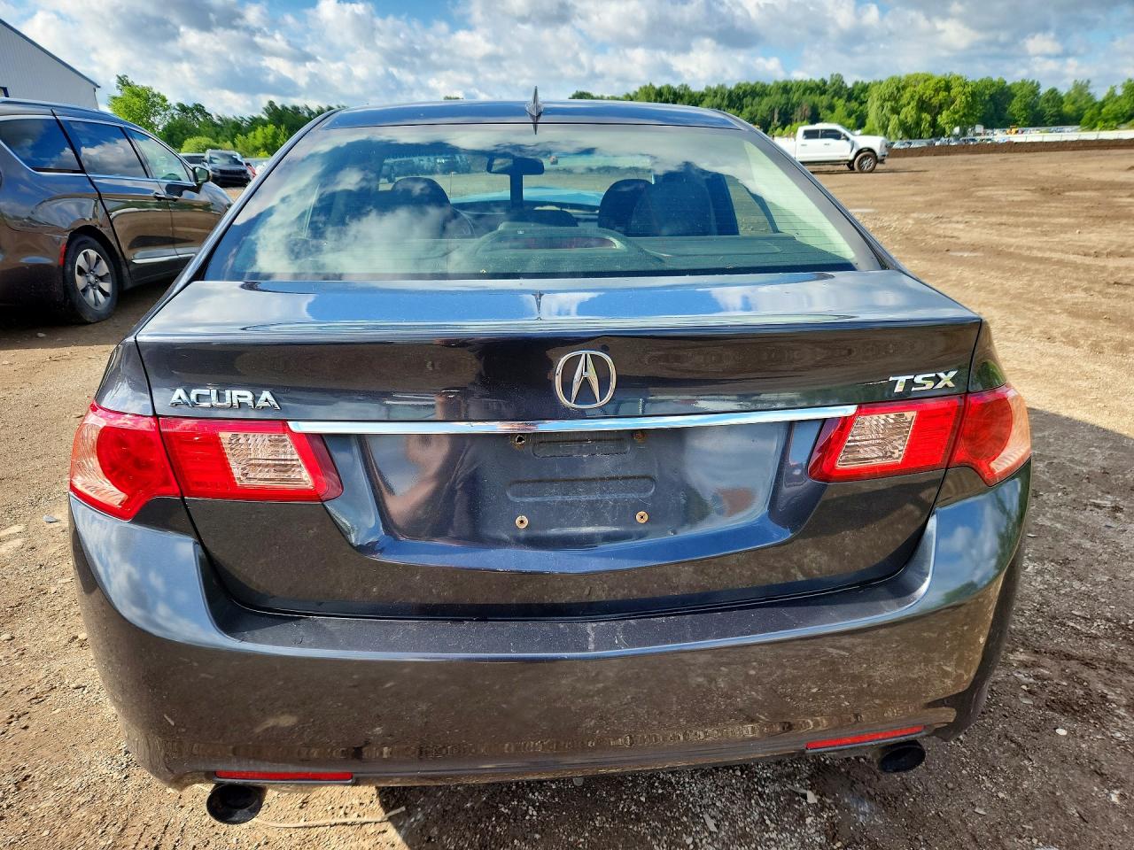 2012 Acura Tsx Black vin: JH4CU2F46CC013229