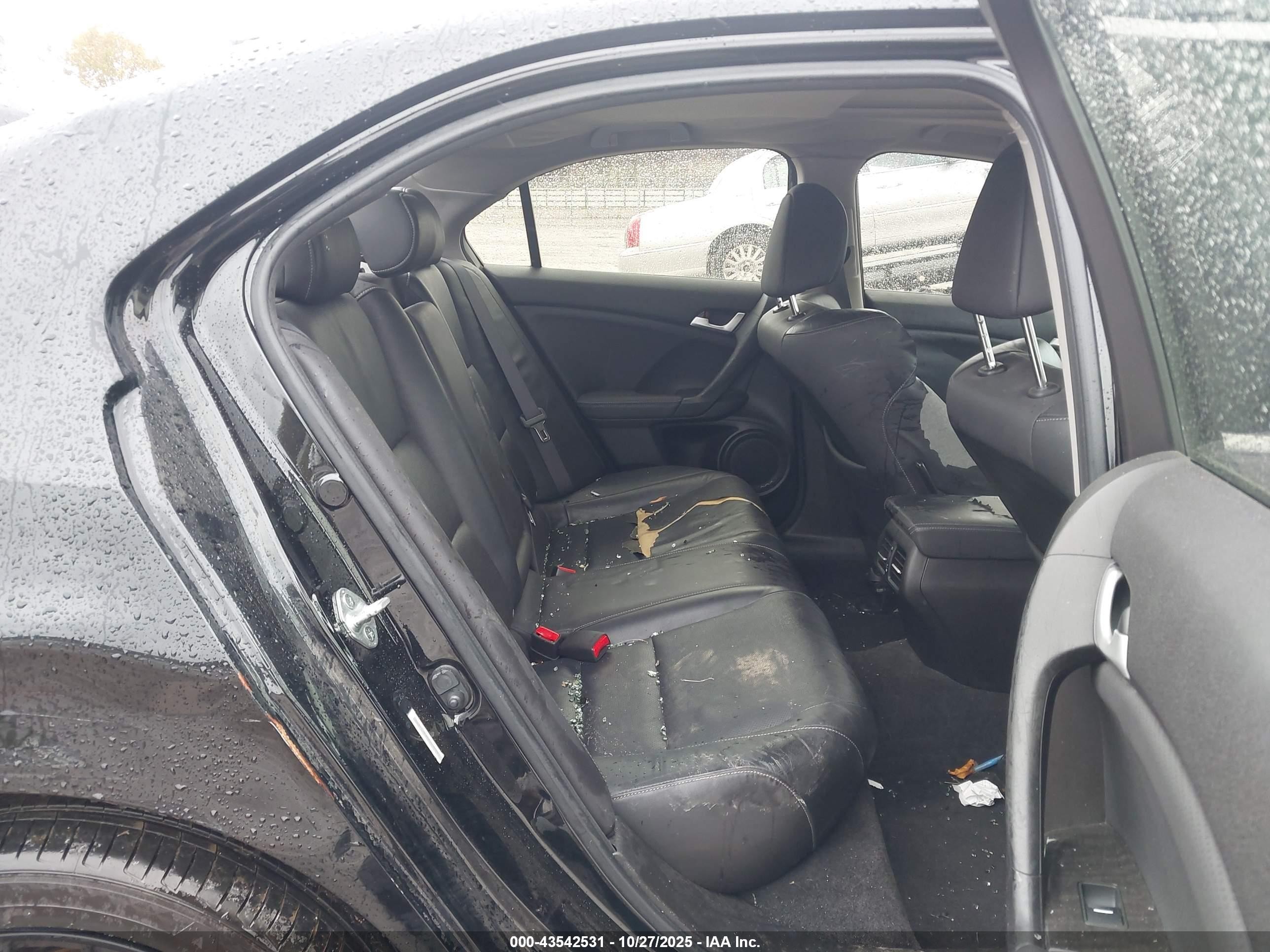 2012 Acura Tsx 2.4 Black vin: JH4CU2F46CC022044