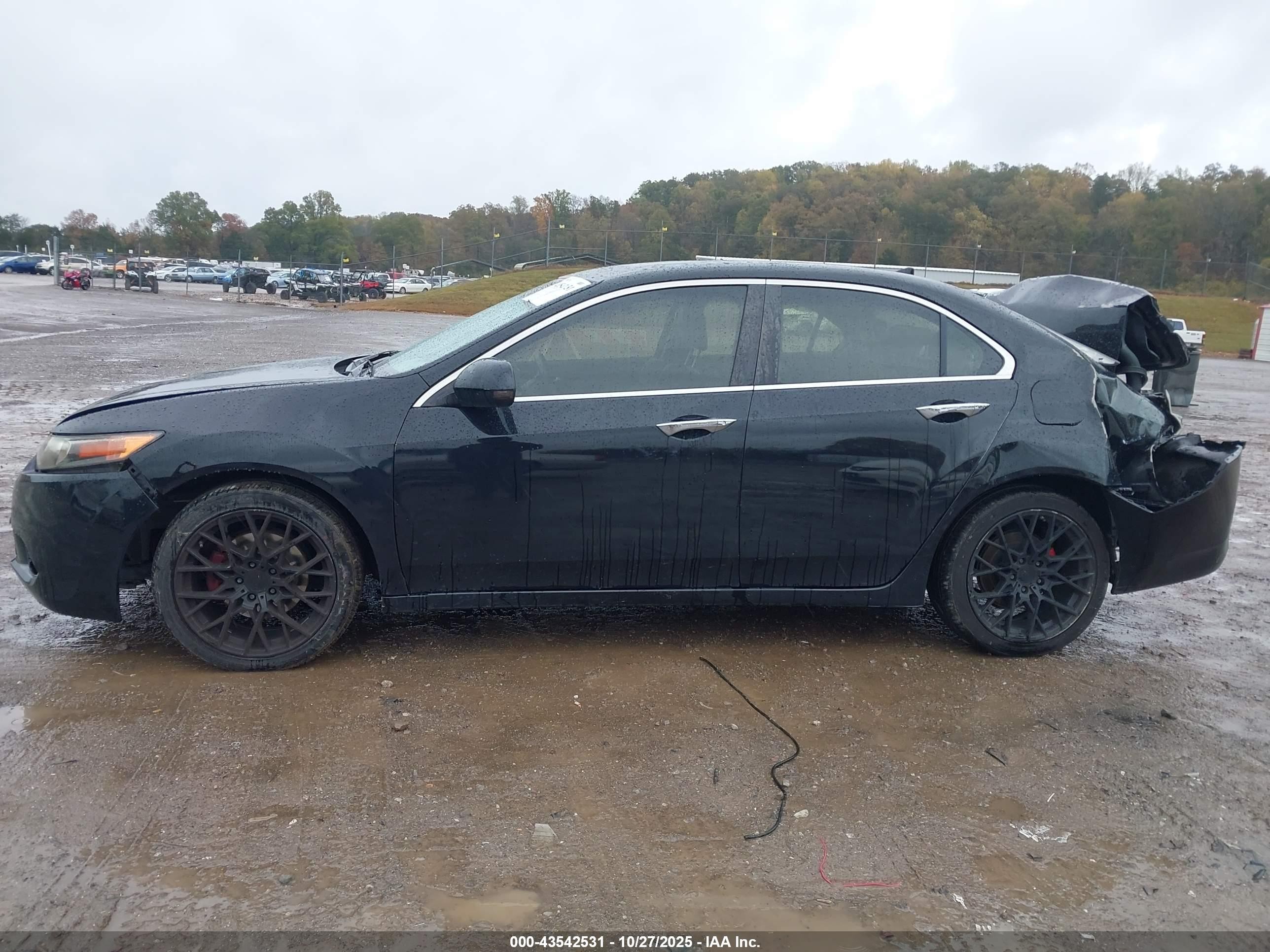 2012 Acura Tsx 2.4 Black vin: JH4CU2F46CC022044