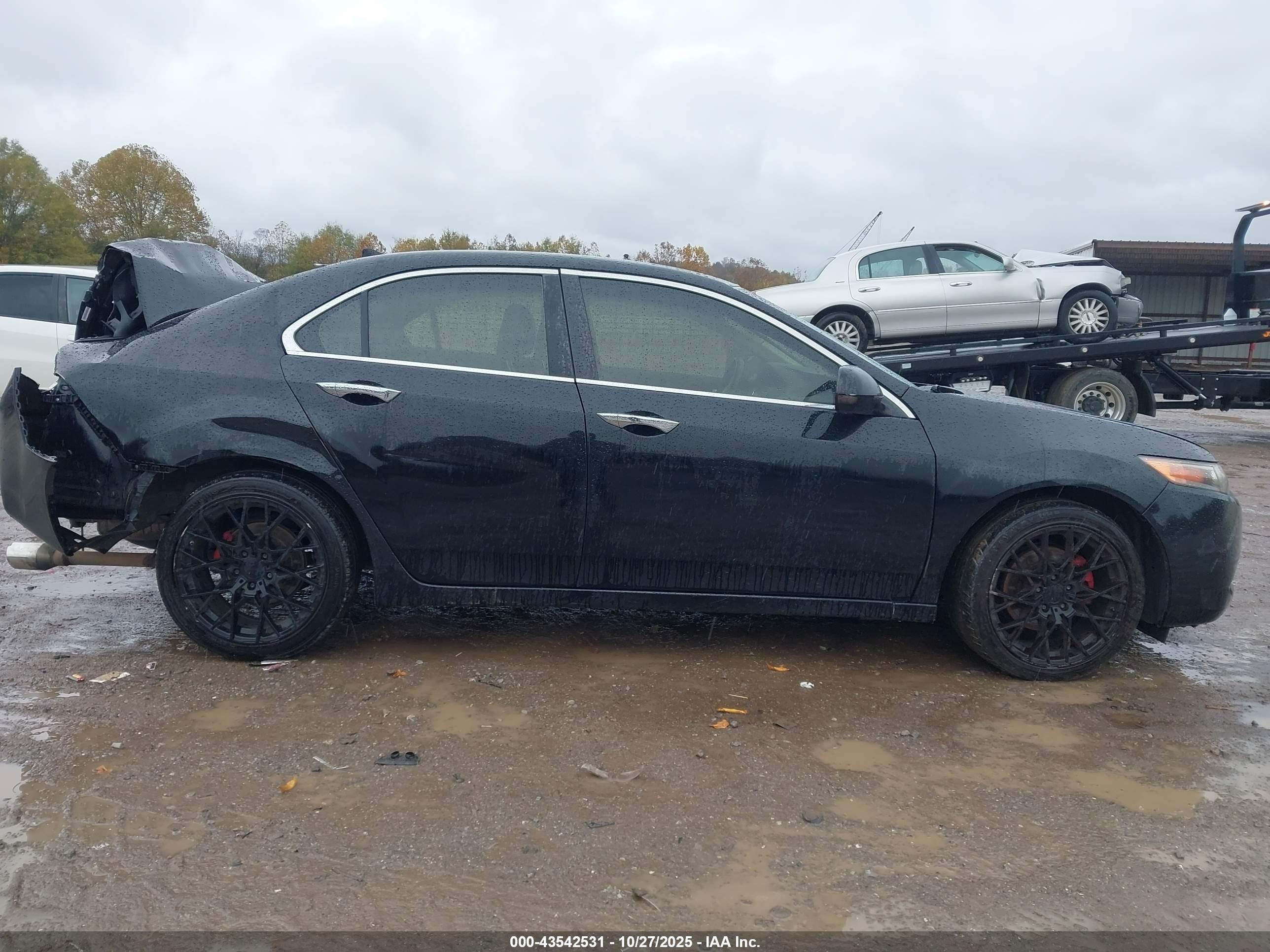 2012 Acura Tsx 2.4 Black vin: JH4CU2F46CC022044