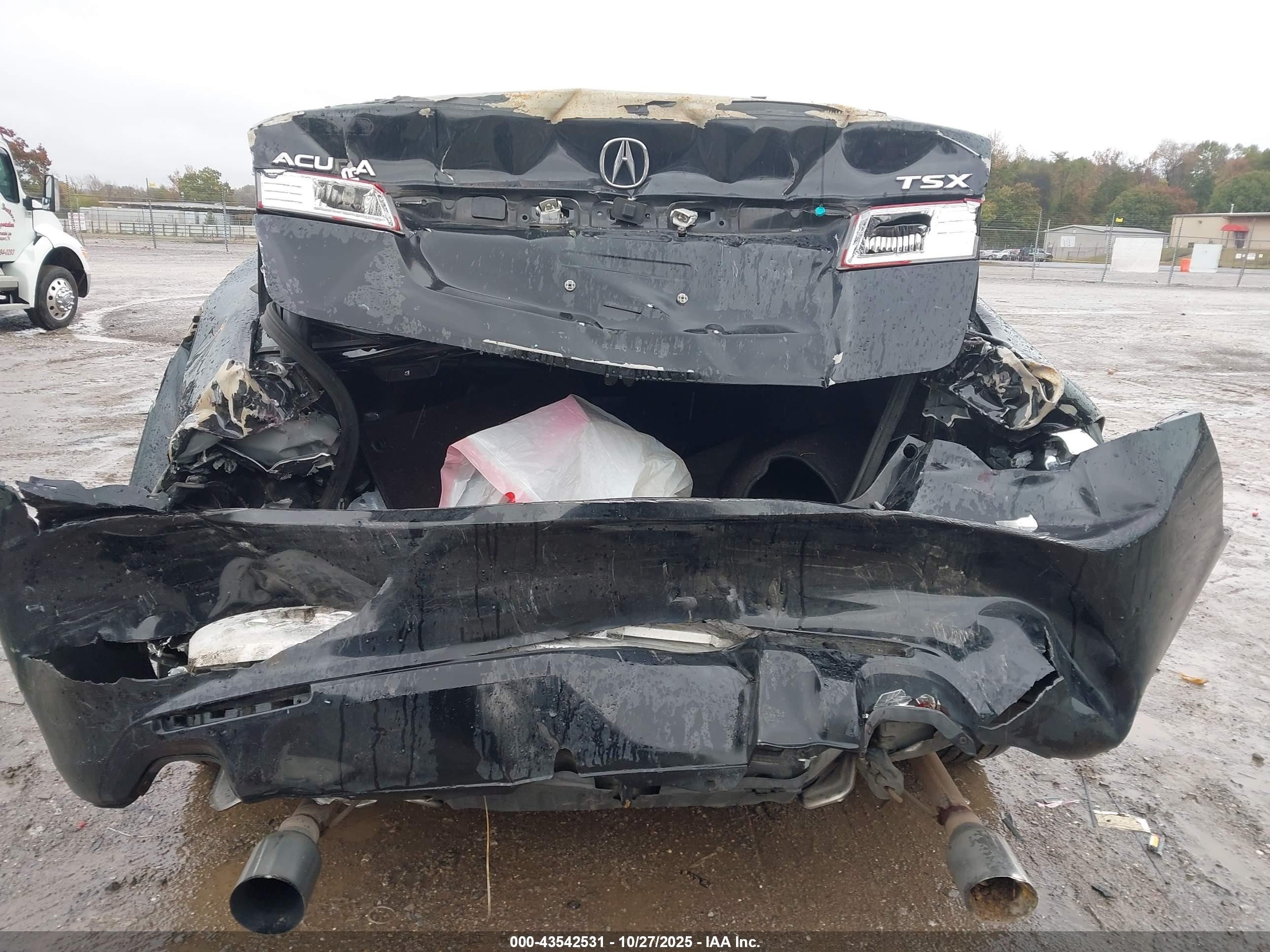 2012 Acura Tsx 2.4 Black vin: JH4CU2F46CC022044