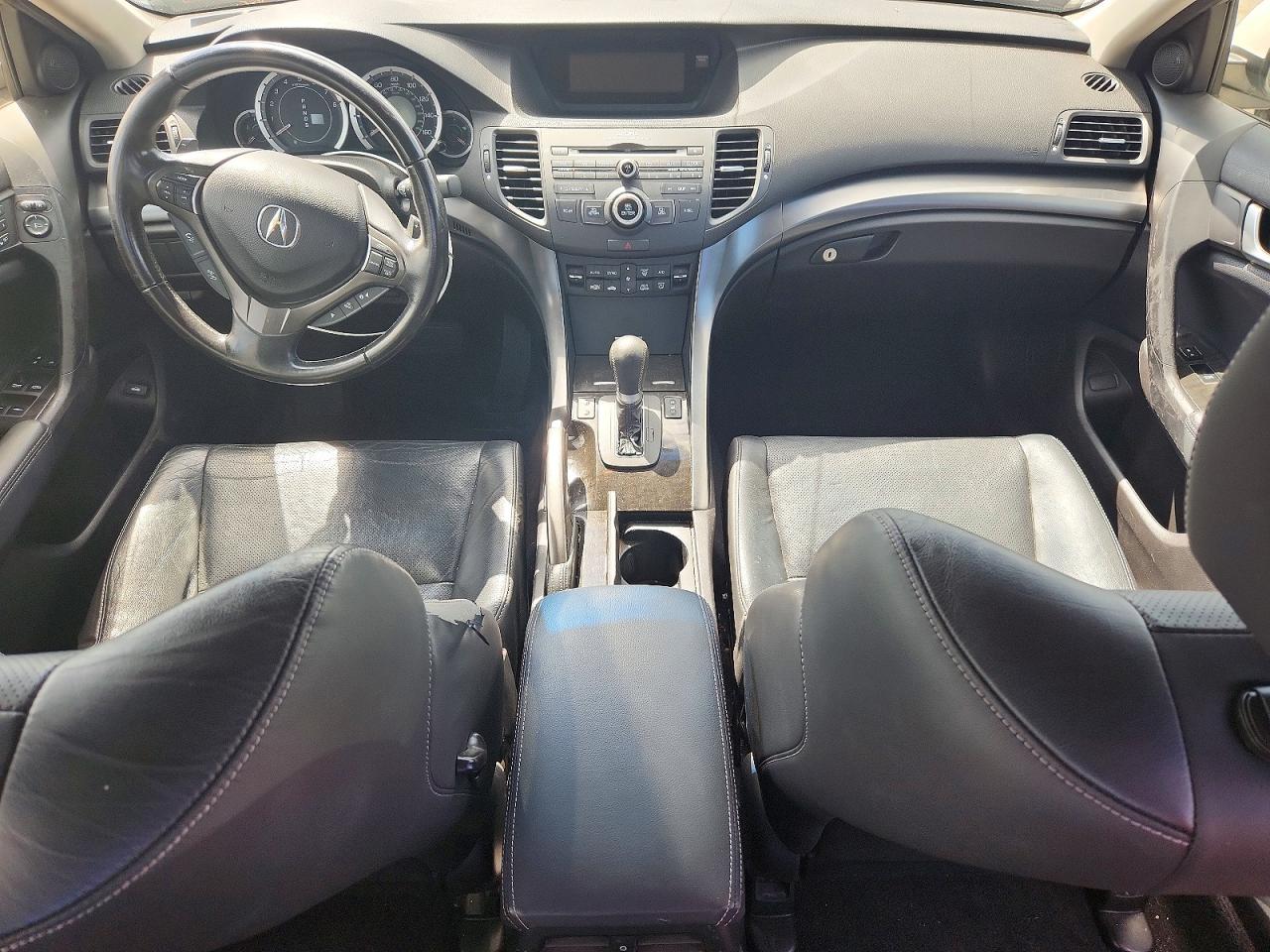 2013 Acura Tsx White vin: JH4CU2F46DC003592