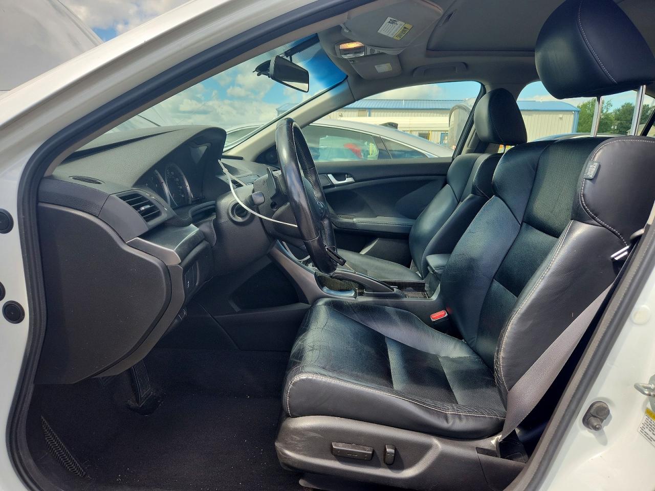 2013 Acura Tsx White vin: JH4CU2F46DC003592