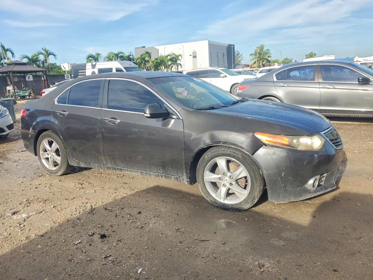 2013 Acura Tsx Gray vin: JH4CU2F46DC004838
