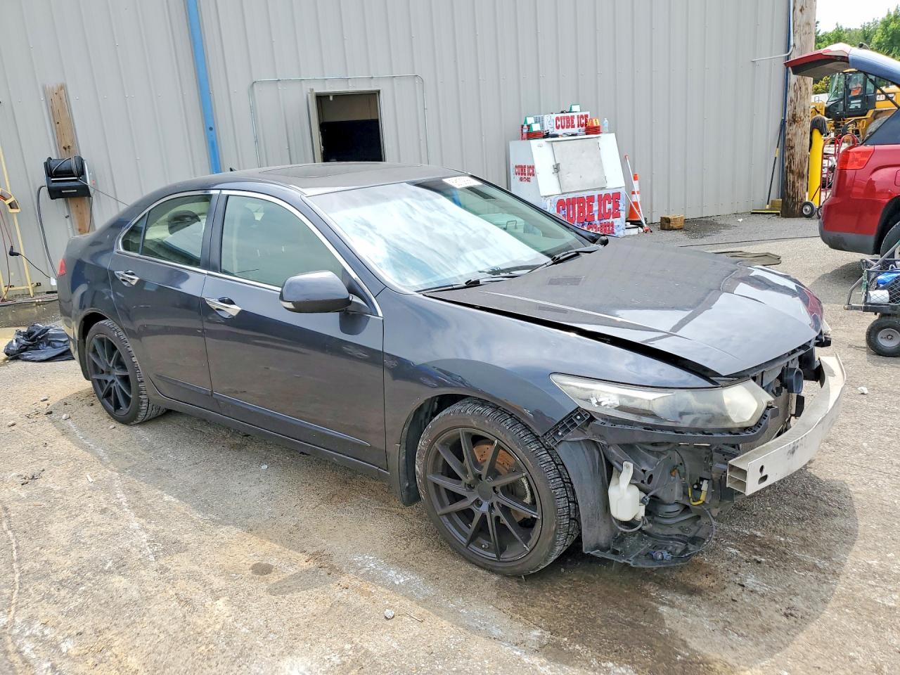 2014 Acura Tsx Gray vin: JH4CU2F46EC004971