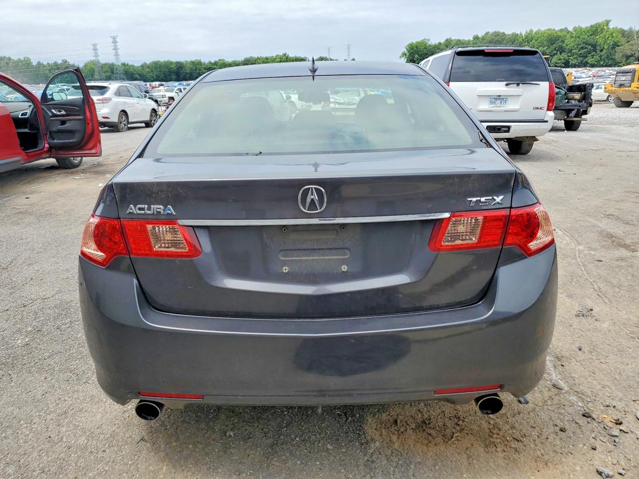 2014 Acura Tsx Gray vin: JH4CU2F46EC004971