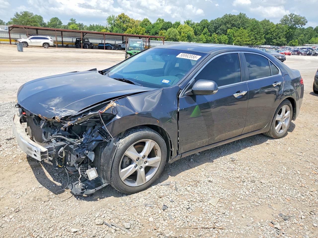 2012 Acura Tsx Черный vin: JH4CU2F47CC003048