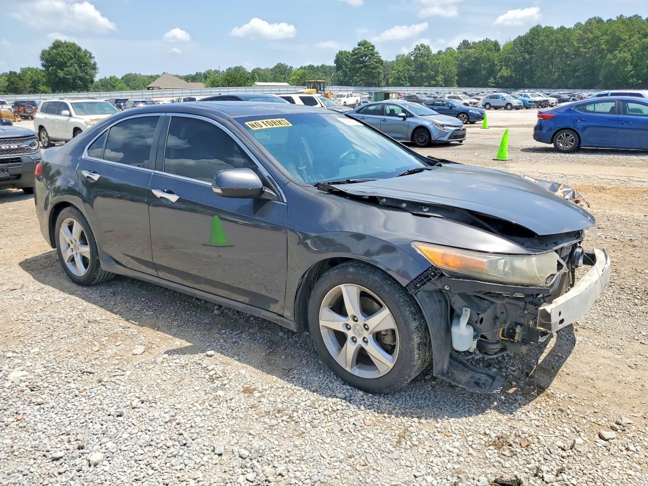 2012 Acura Tsx Black vin: JH4CU2F47CC003048