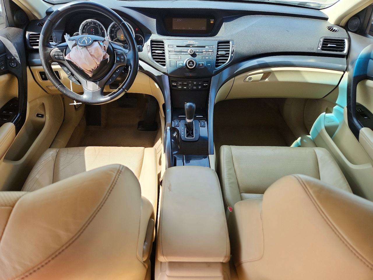 2012 Acura Tsx White vin: JH4CU2F47CC003406