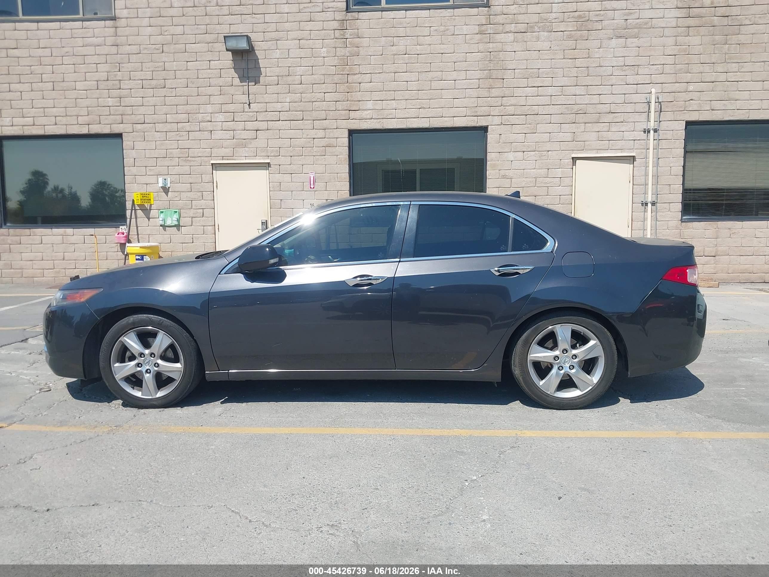 2012 Acura Tsx 2.4 Black vin: JH4CU2F47CC010534