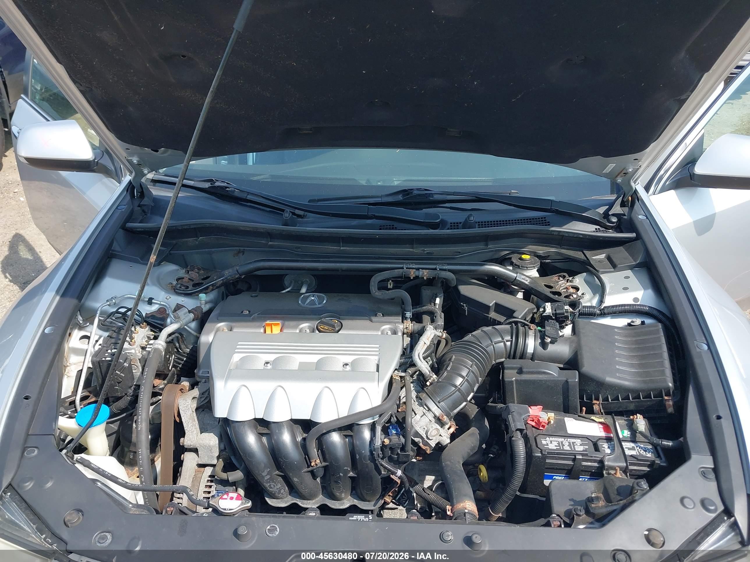 2012 Acura Tsx 2.4 Silver vin: JH4CU2F47CC011781
