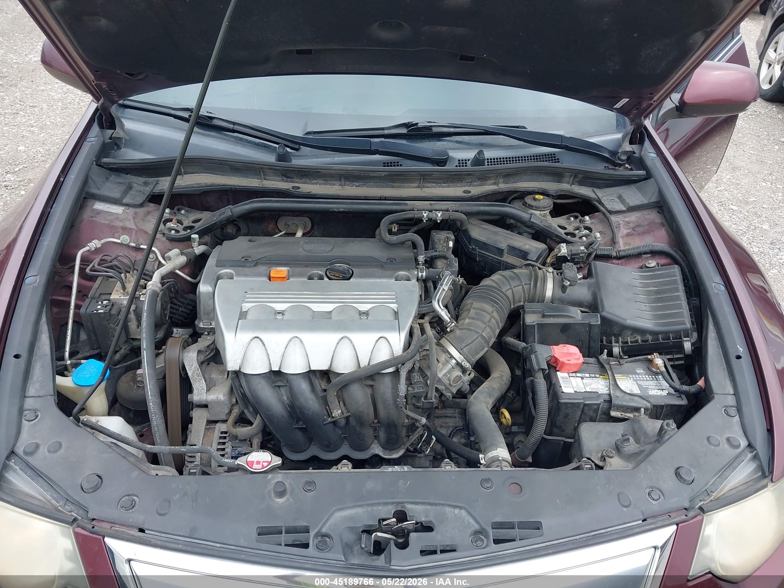 2012 Acura Tsx 2.4 Темно-бордовый vin: JH4CU2F47CC012297
