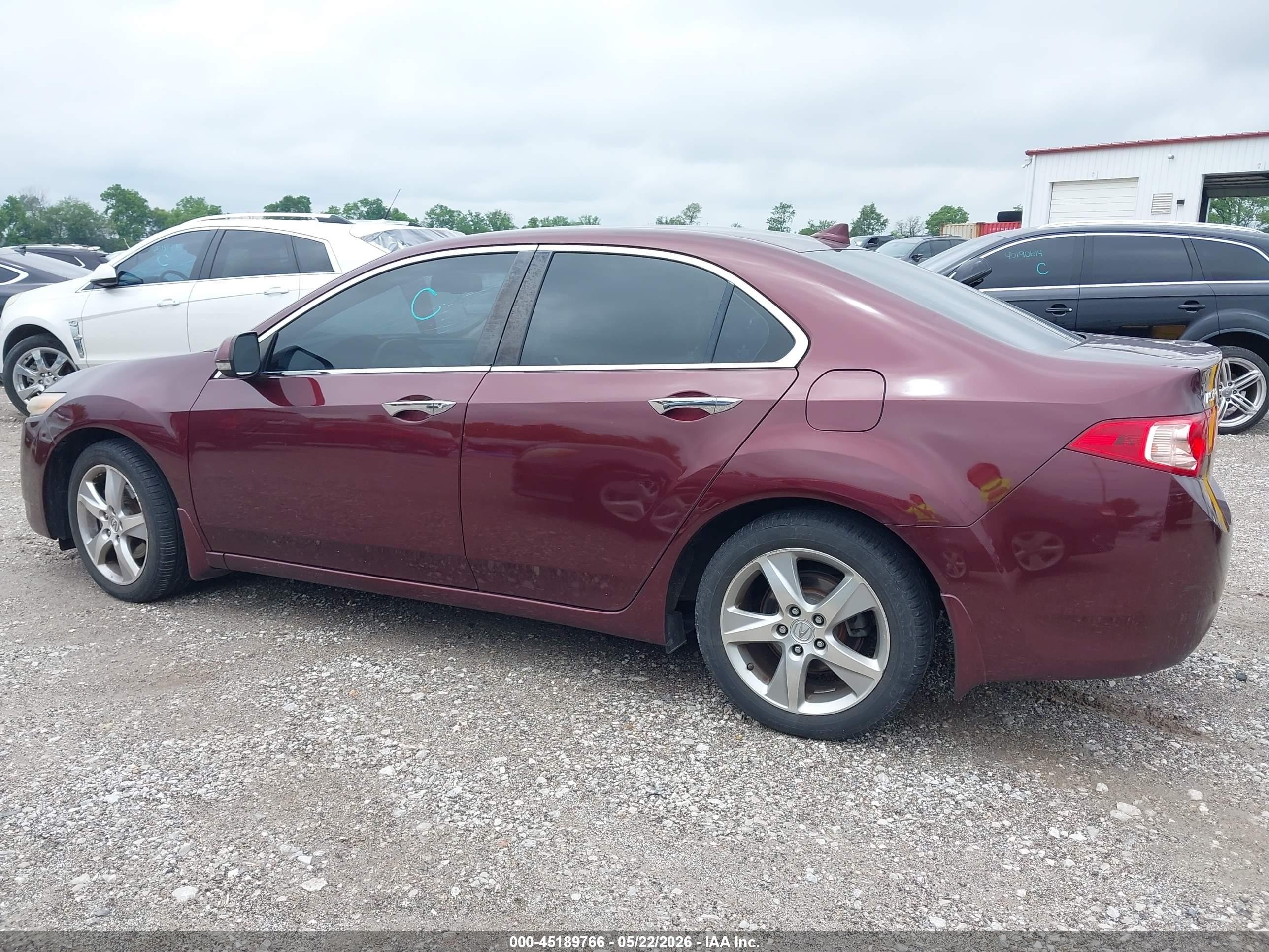 2012 Acura Tsx 2.4 Темно-бордовый vin: JH4CU2F47CC012297