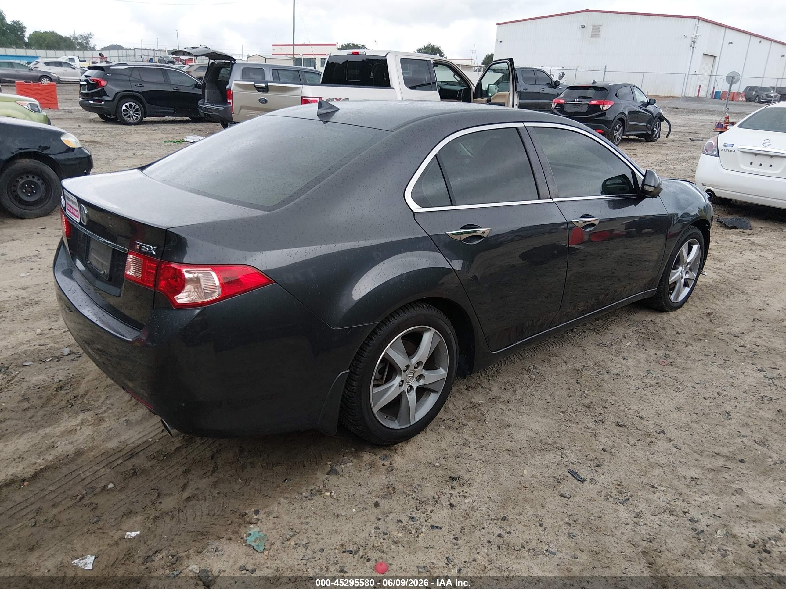 2012 Acura Tsx 2.4 Gray vin: JH4CU2F47CC018925