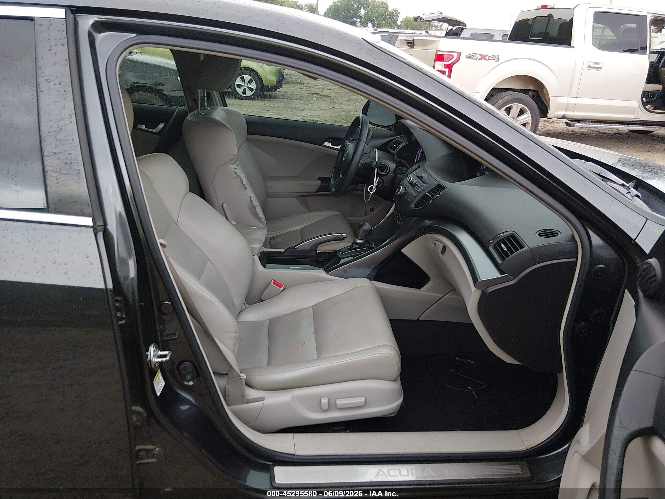2012 Acura Tsx 2.4 Gray vin: JH4CU2F47CC018925