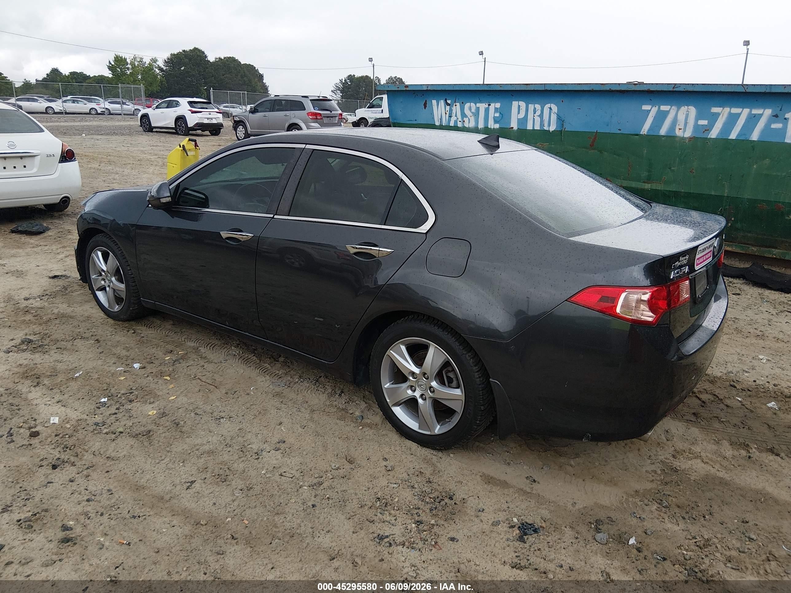 2012 Acura Tsx 2.4 Gray vin: JH4CU2F47CC018925