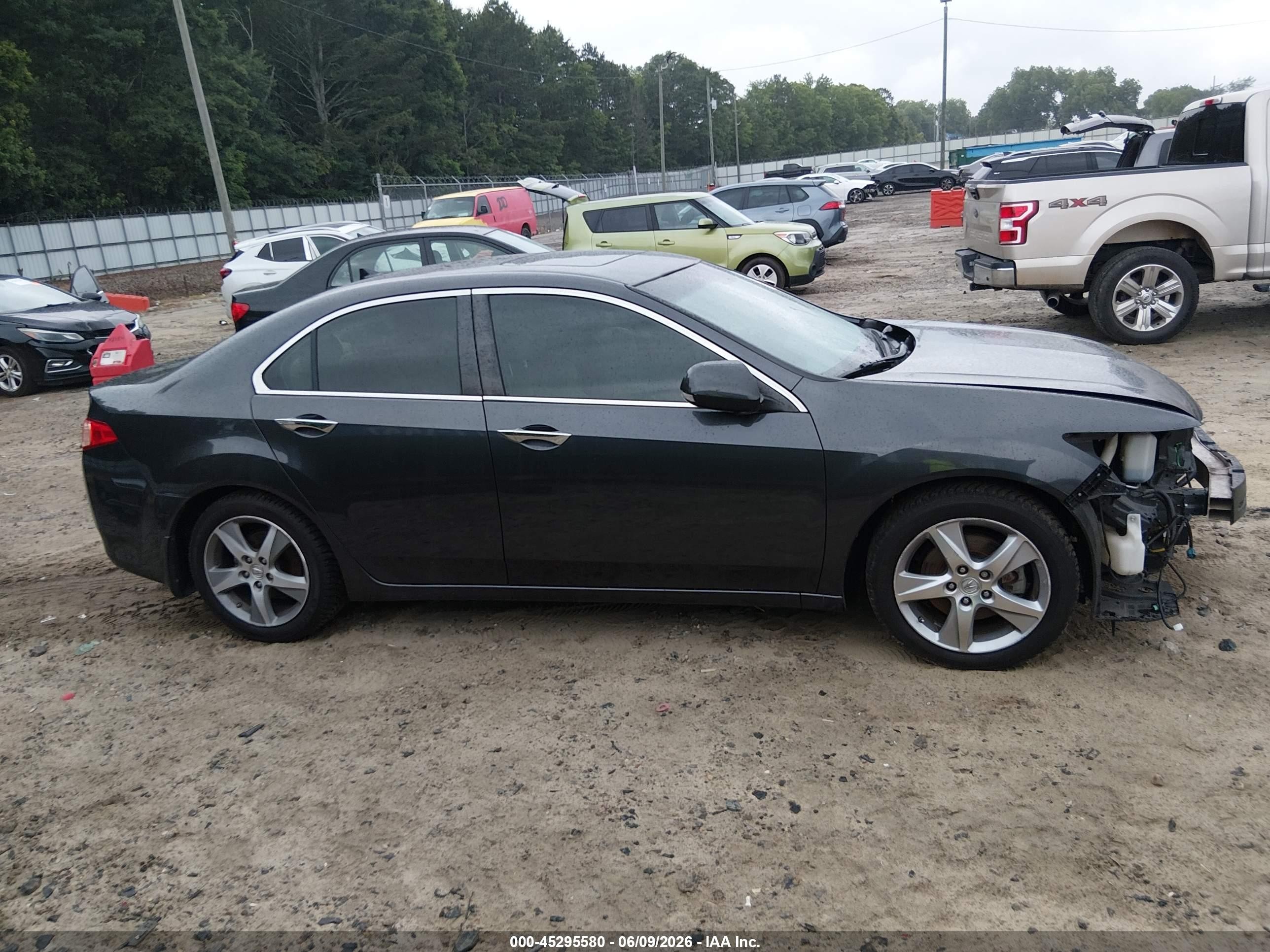 2012 Acura Tsx 2.4 Gray vin: JH4CU2F47CC018925