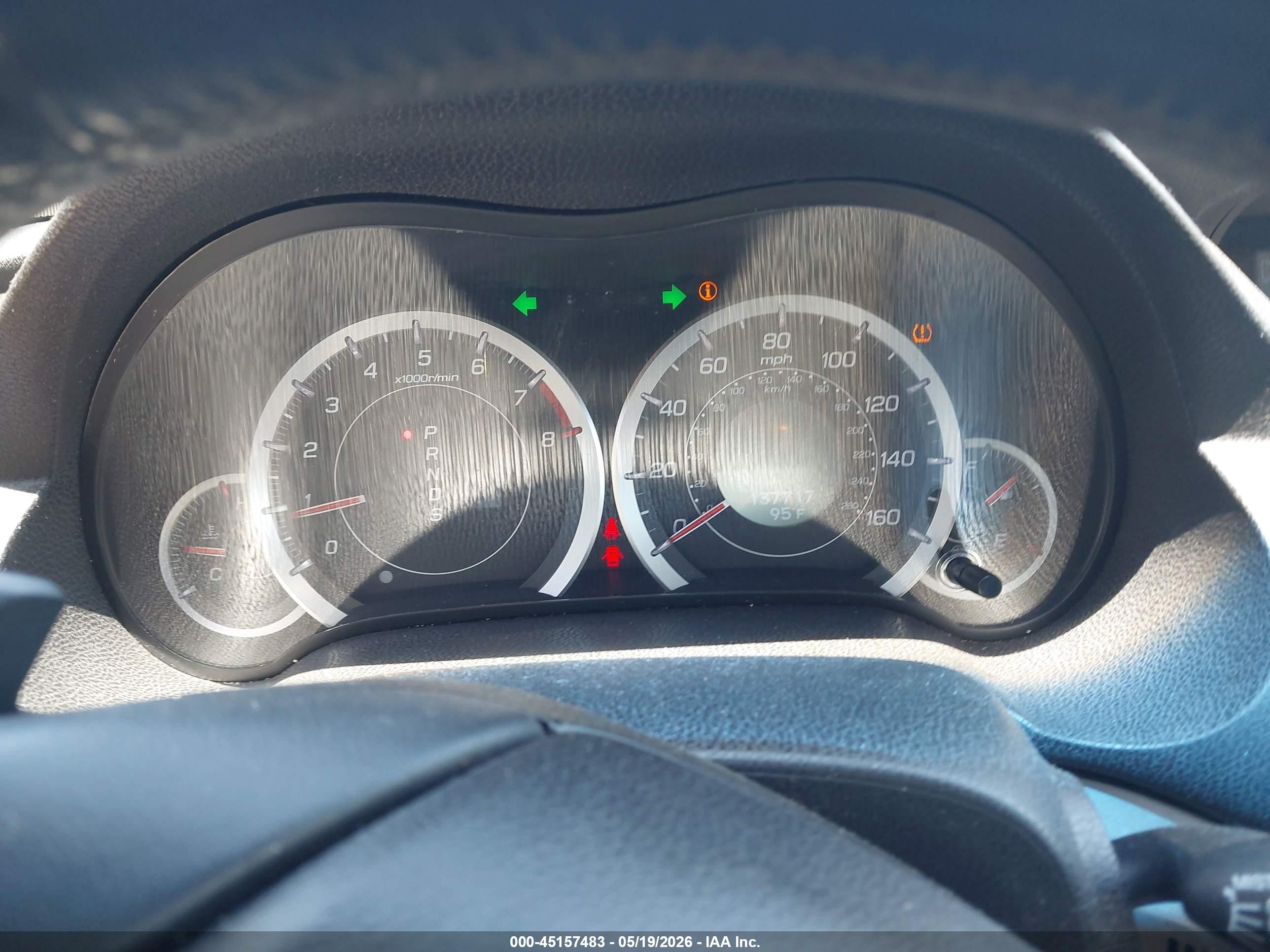 2013 Acura Tsx 2.4 White vin: JH4CU2F47DC011474