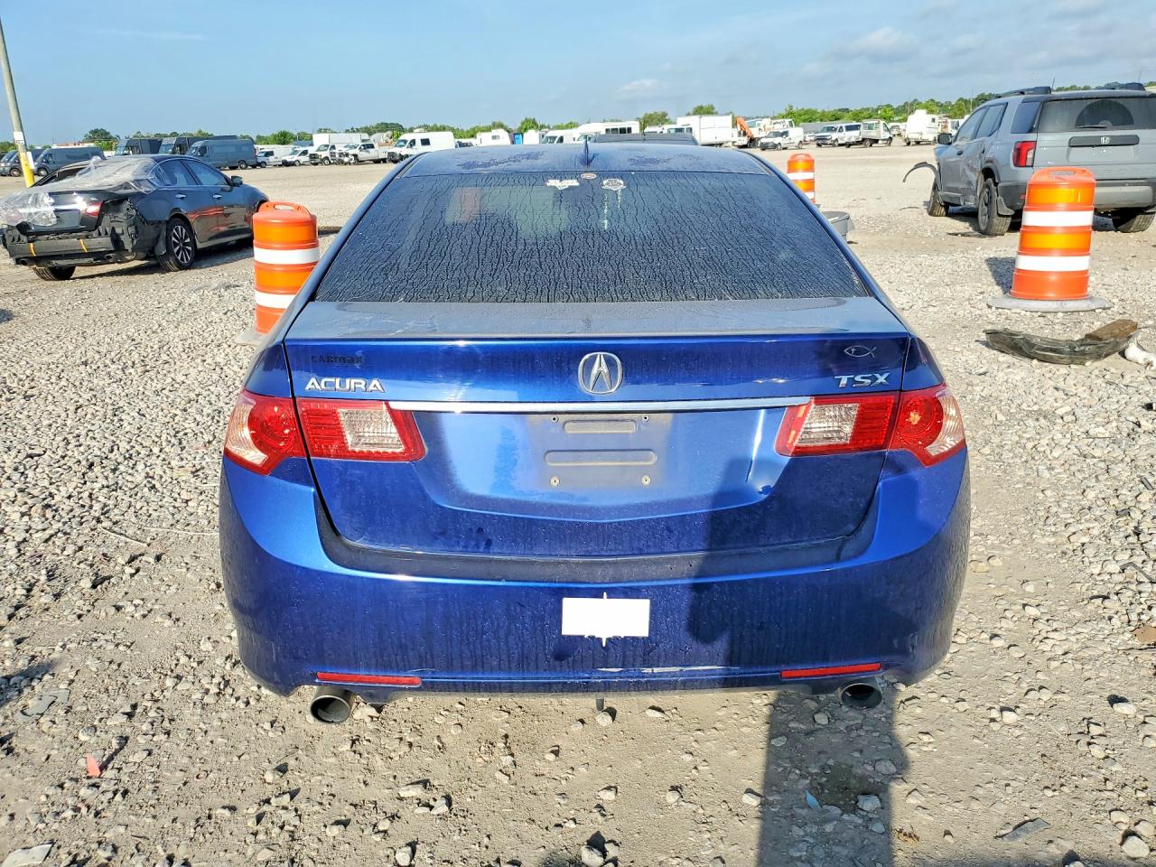 2014 Acura Tsx Синий vin: JH4CU2F47EC004428