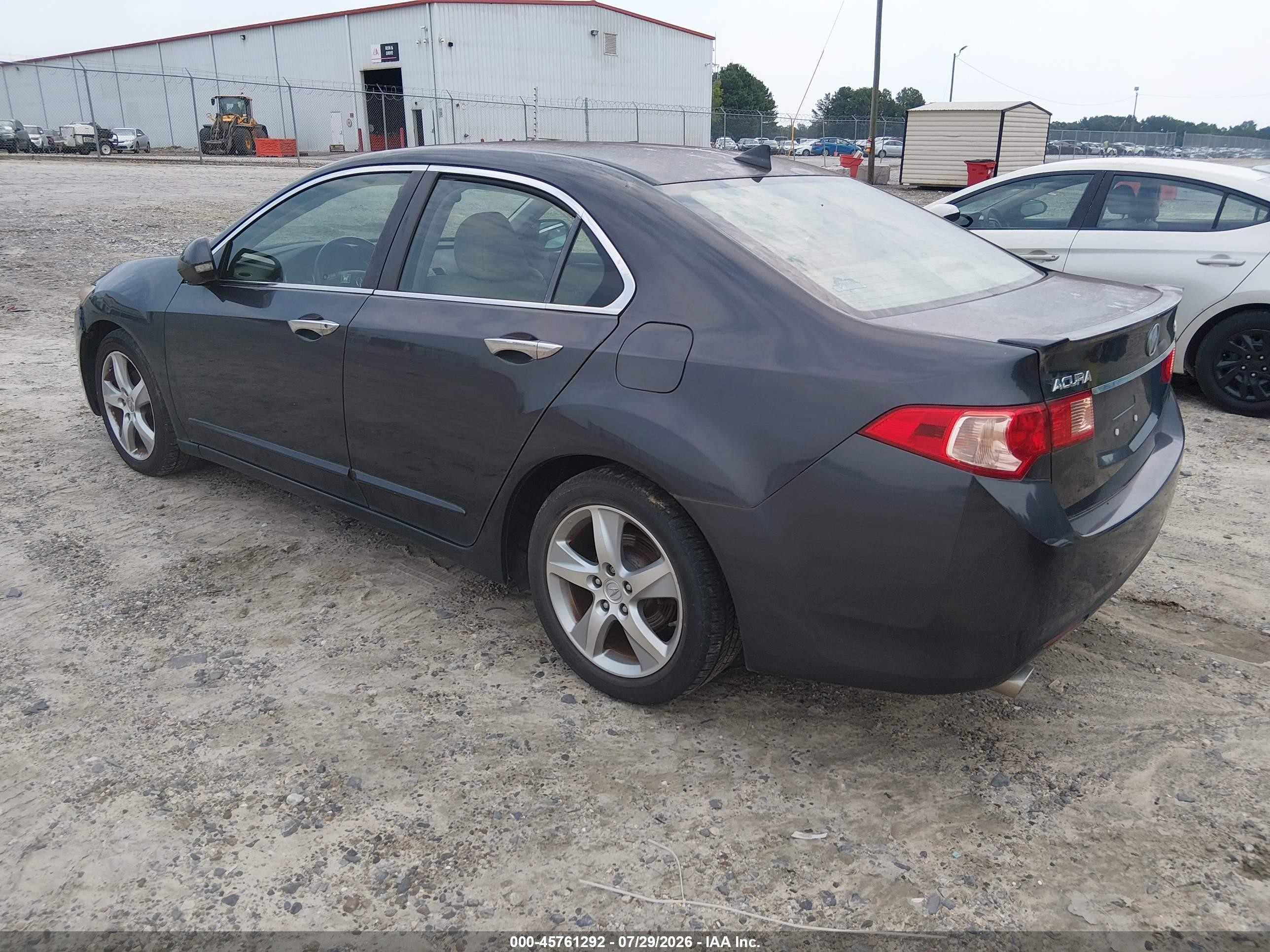 2012 Acura Tsx 2.4 Серый vin: JH4CU2F48CC008047