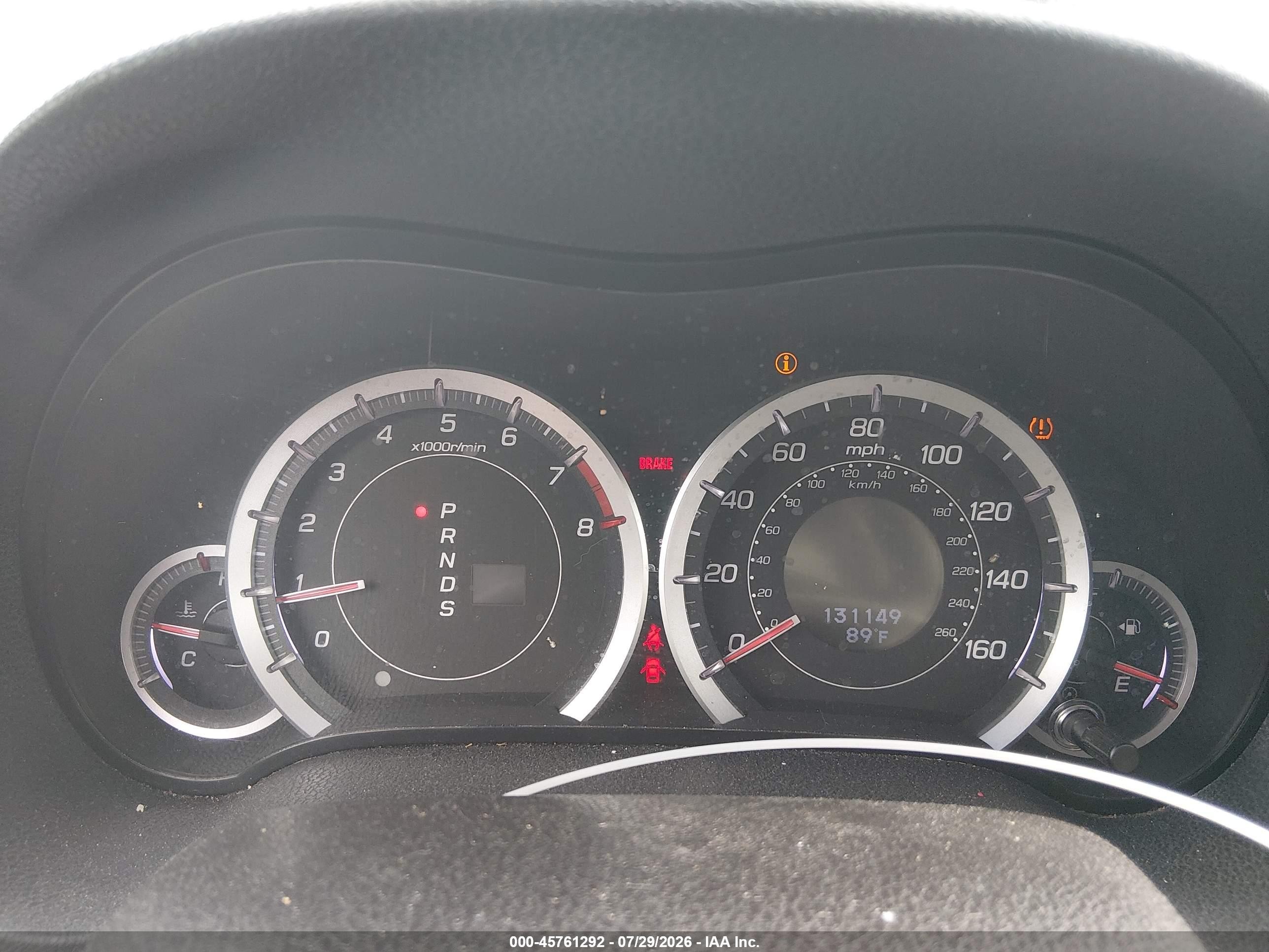 2012 Acura Tsx 2.4 Серый vin: JH4CU2F48CC008047