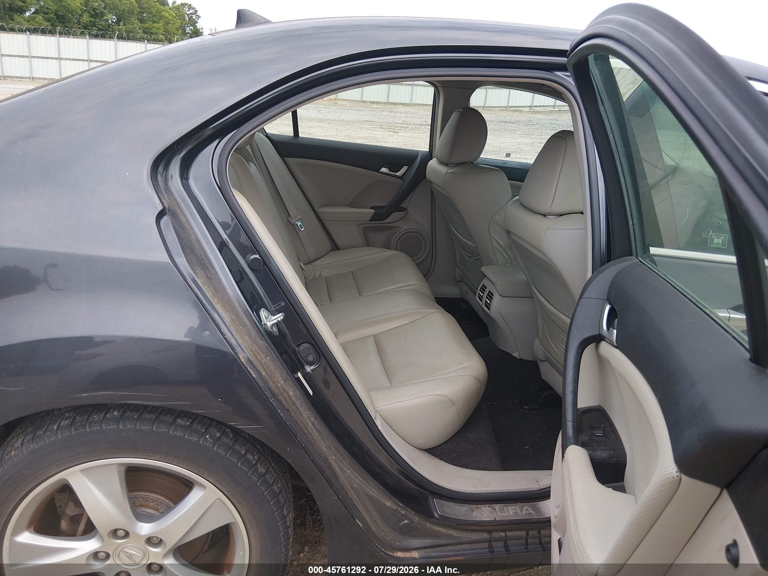 2012 Acura Tsx 2.4 Серый vin: JH4CU2F48CC008047
