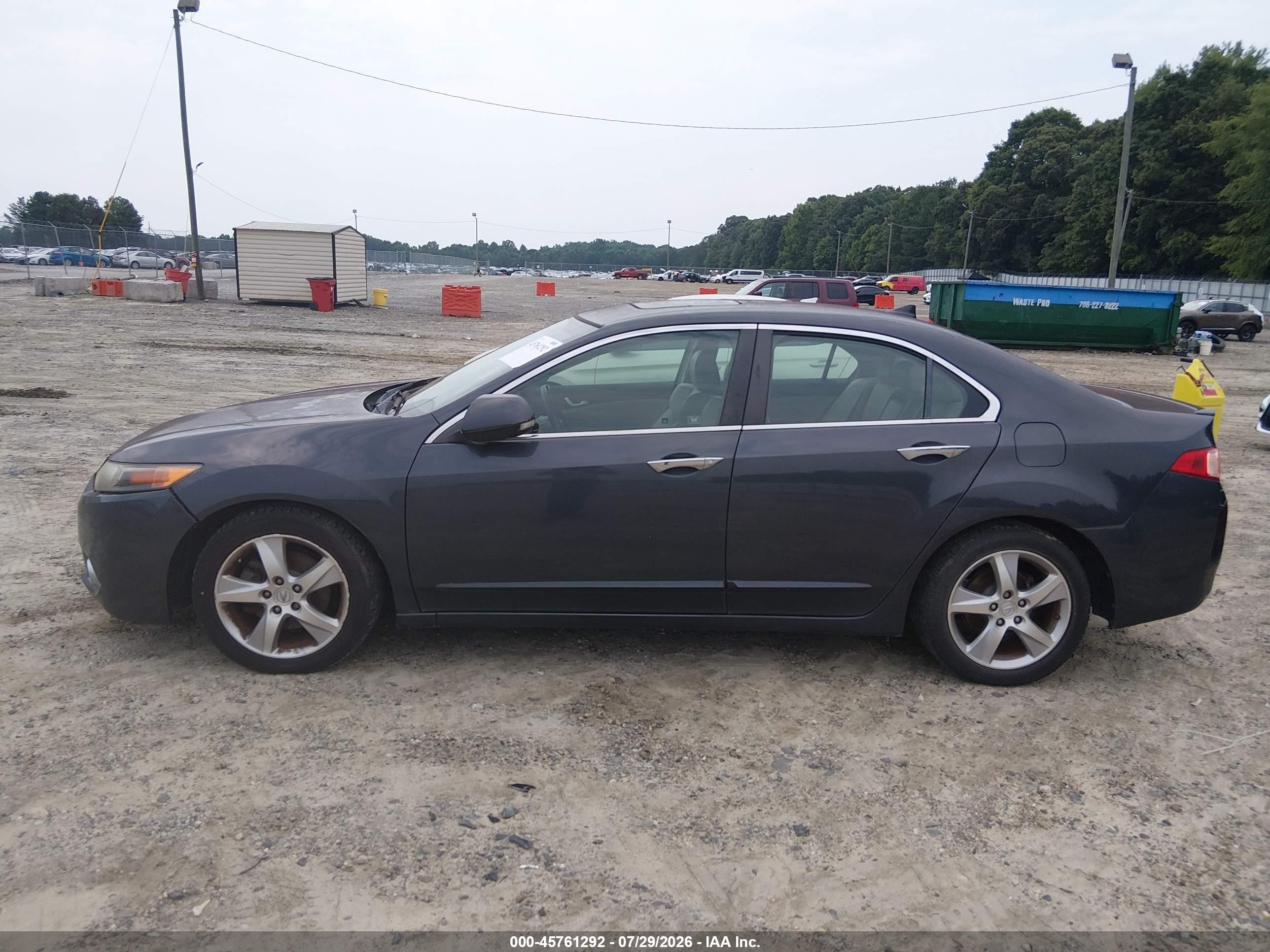 2012 Acura Tsx 2.4 Серый vin: JH4CU2F48CC008047