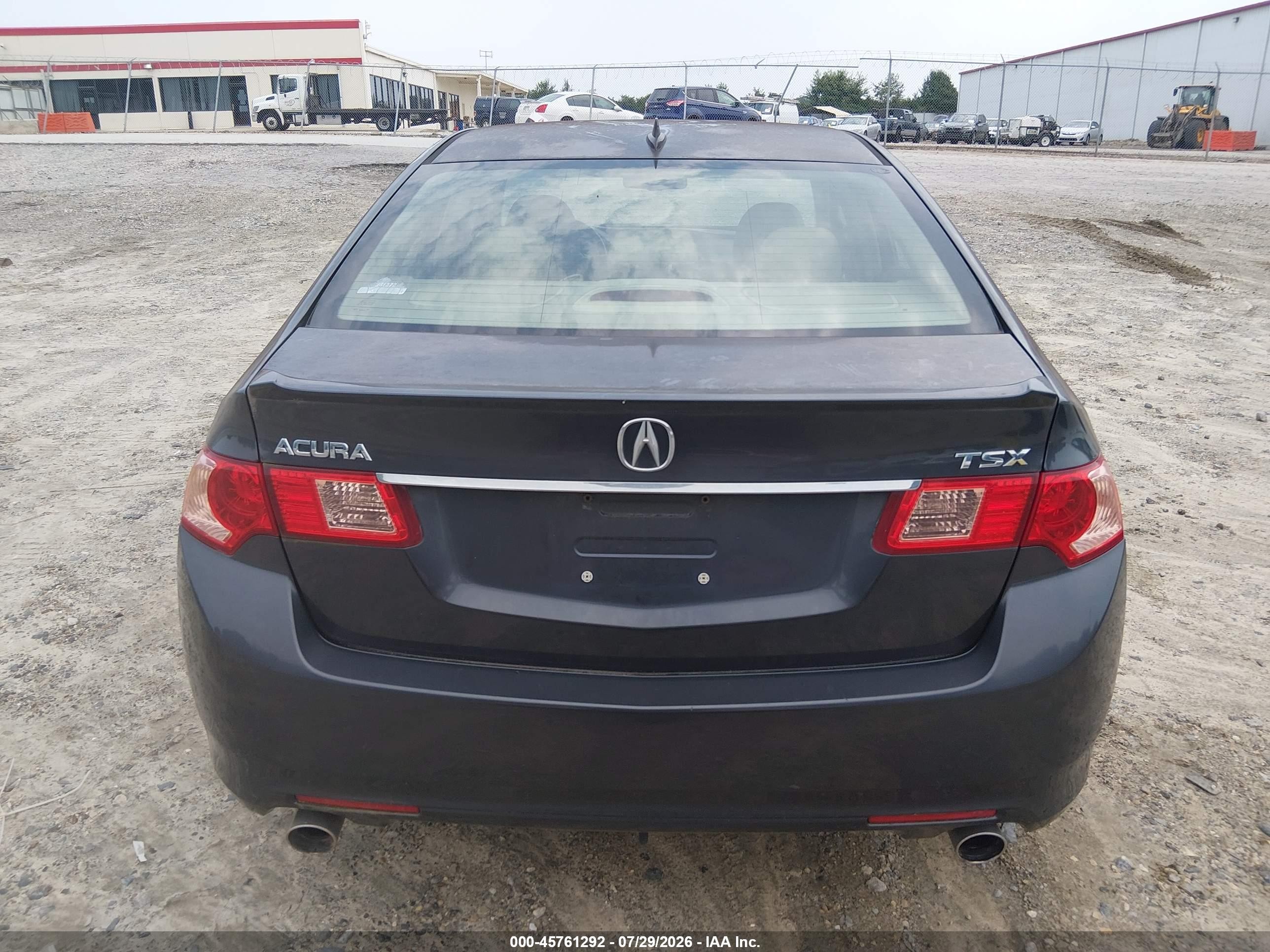 2012 Acura Tsx 2.4 Серый vin: JH4CU2F48CC008047