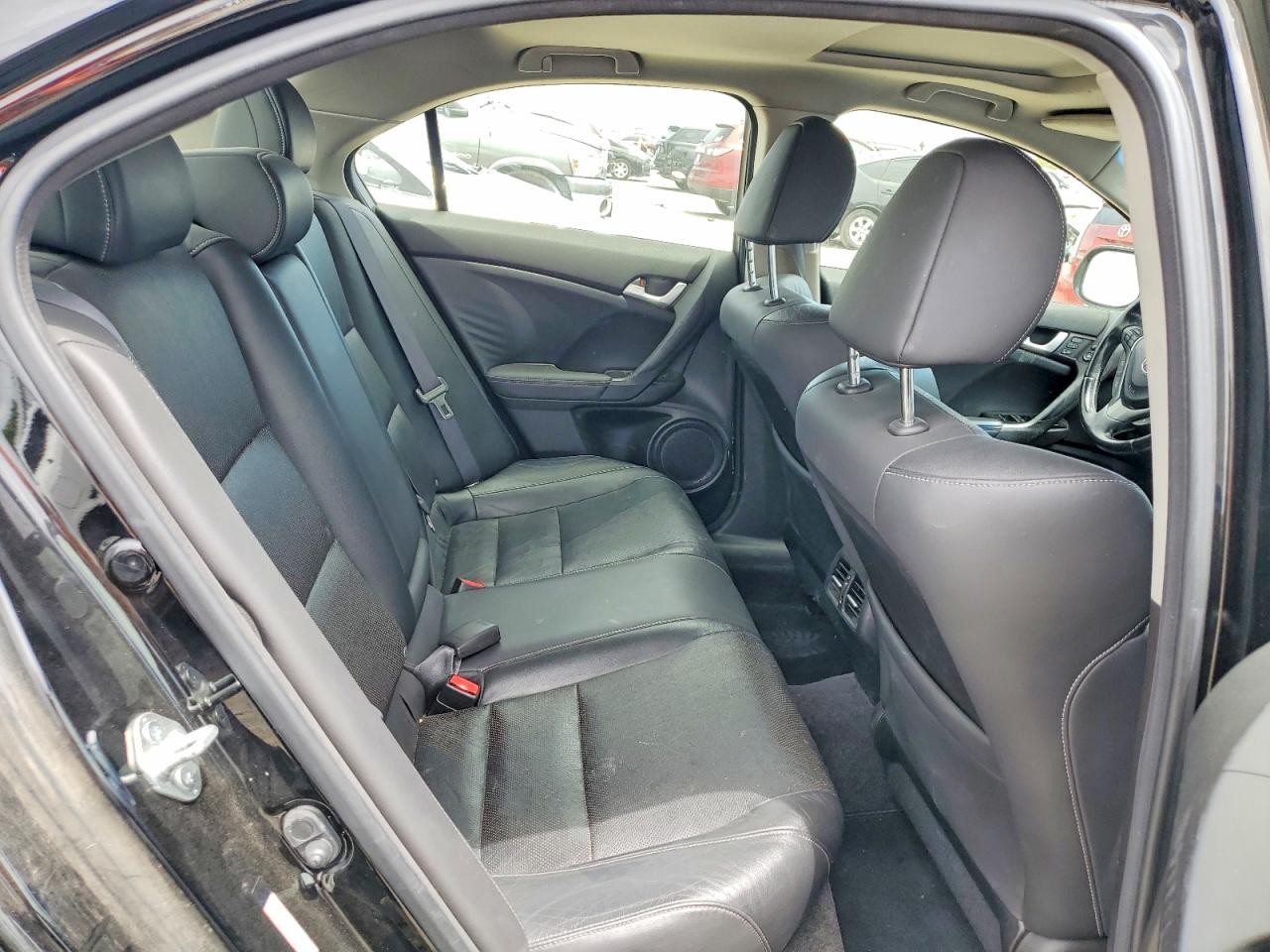 2012 Acura Tsx Black vin: JH4CU2F48CC014320