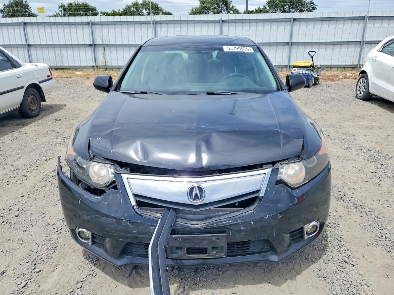 2012 Acura Tsx Black vin: JH4CU2F48CC014320