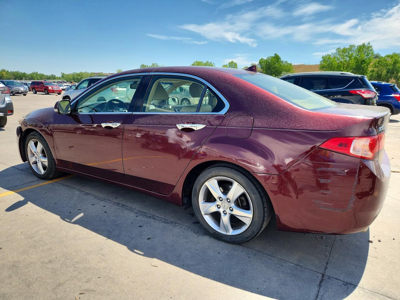 2012 Acura Tsx Maroon vin: JH4CU2F48CC014723
