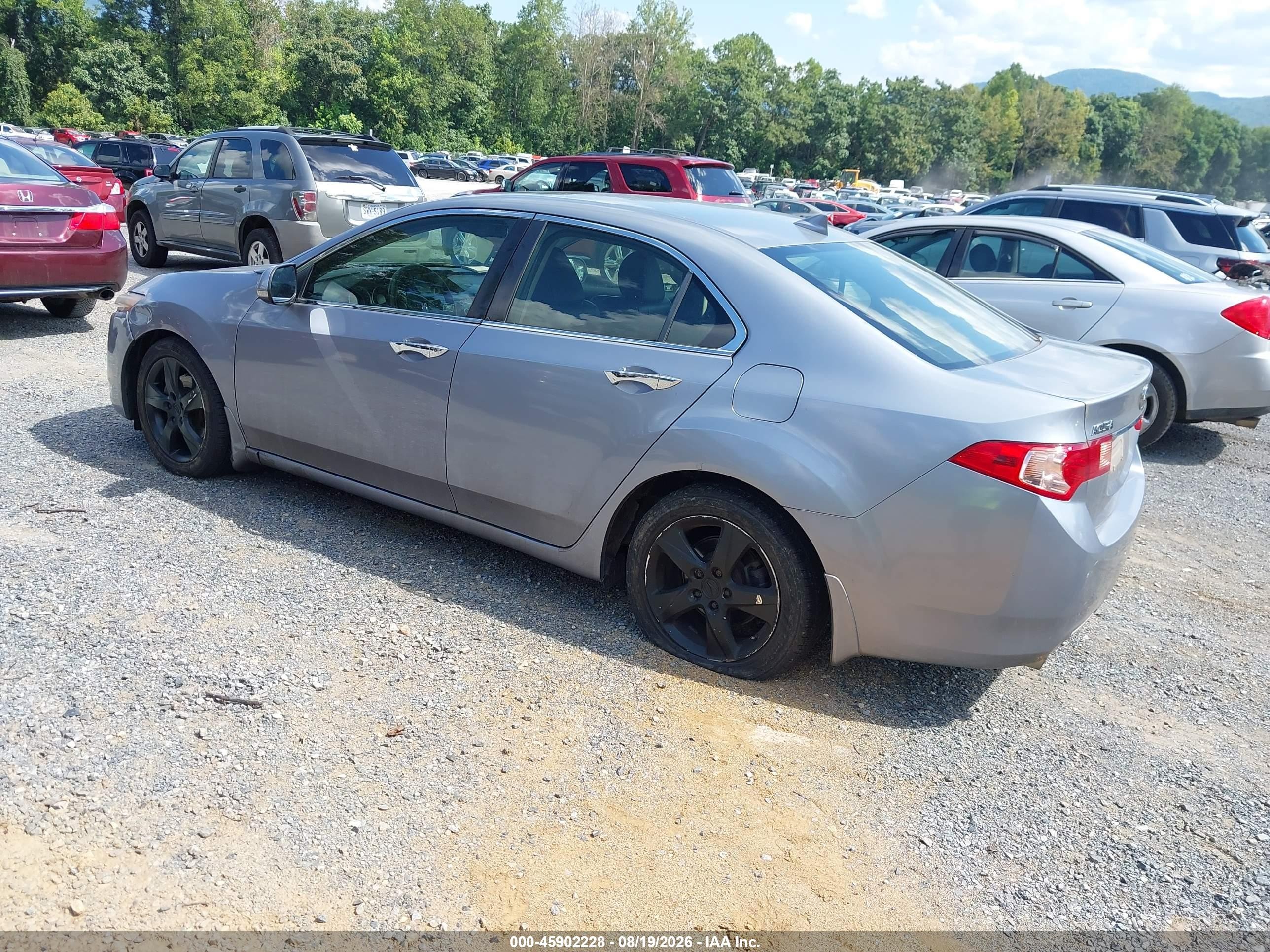 2012 Acura Tsx 2.4 Silver vin: JH4CU2F48CC014771