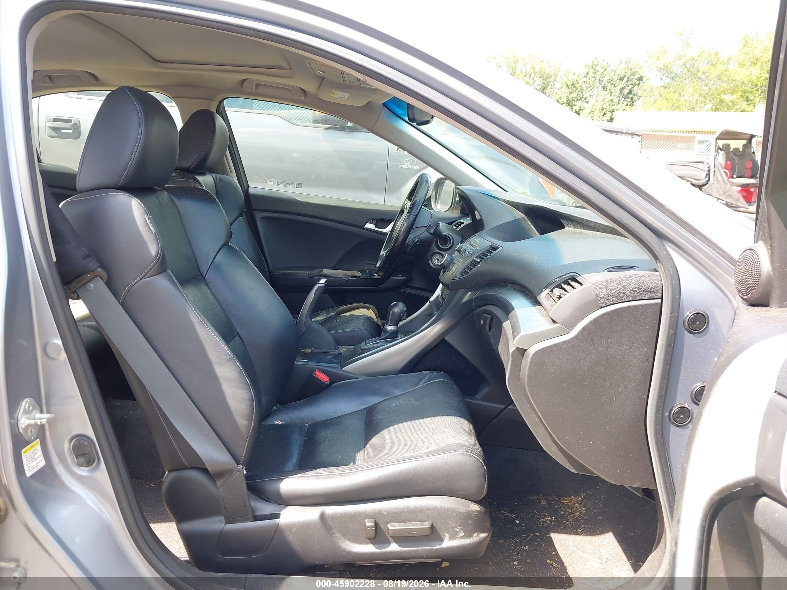 2012 Acura Tsx 2.4 Silver vin: JH4CU2F48CC014771