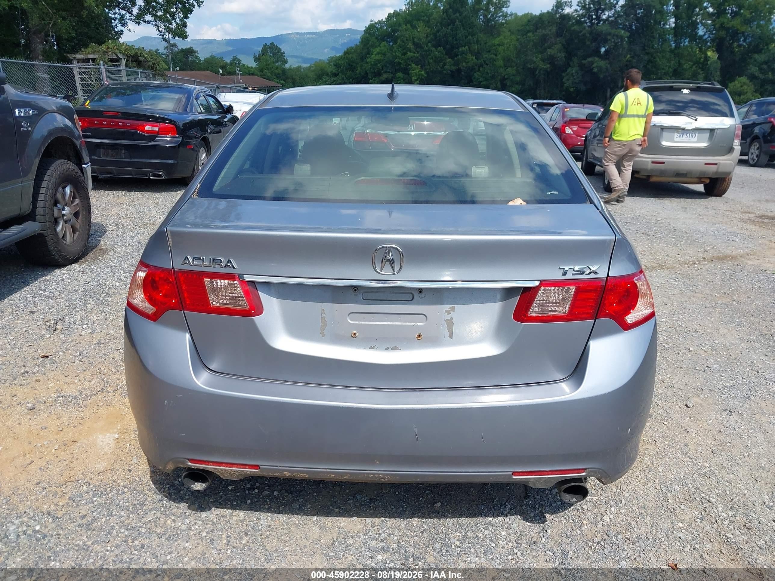 2012 Acura Tsx 2.4 Silver vin: JH4CU2F48CC014771