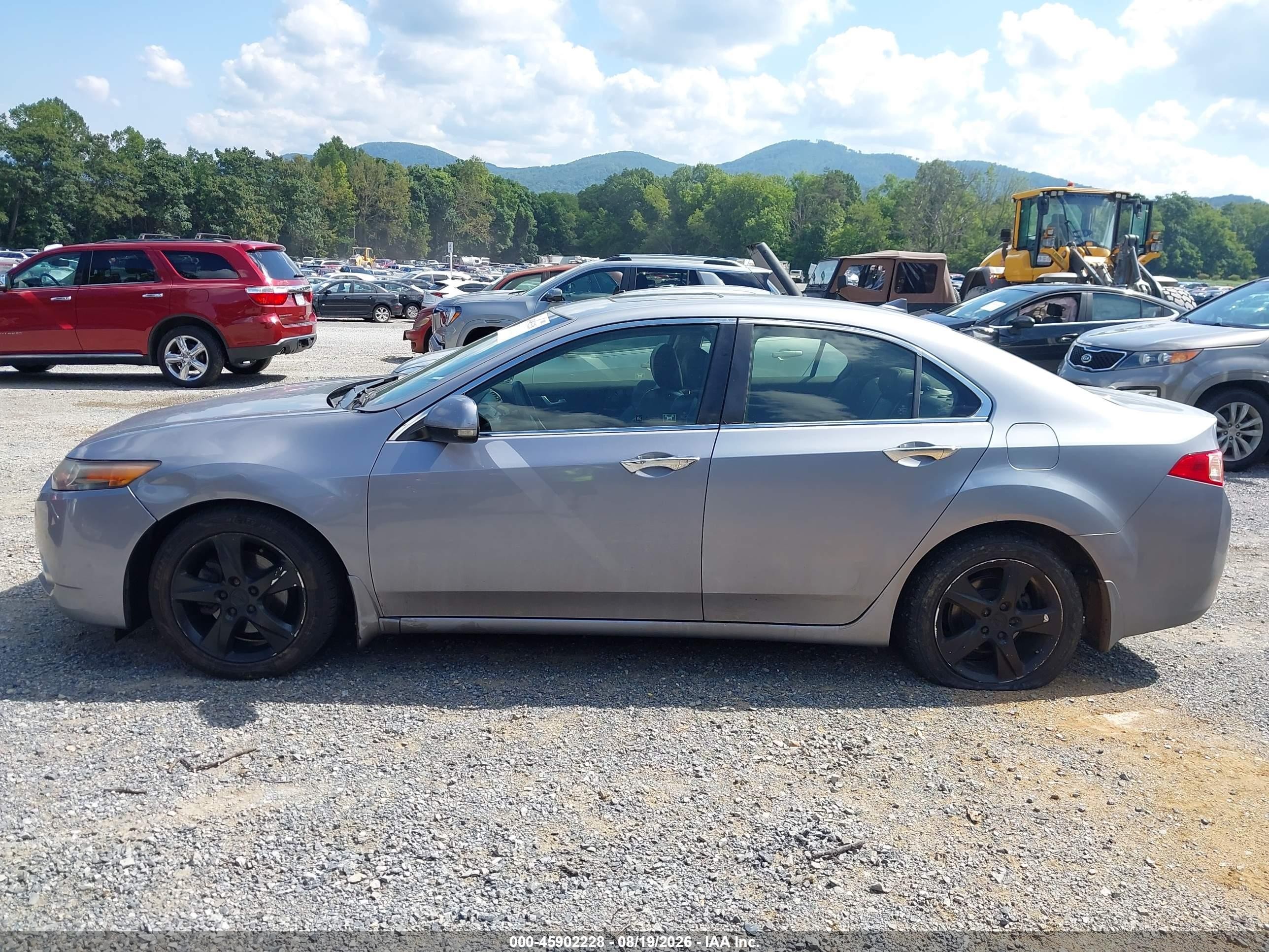 2012 Acura Tsx 2.4 Silver vin: JH4CU2F48CC014771